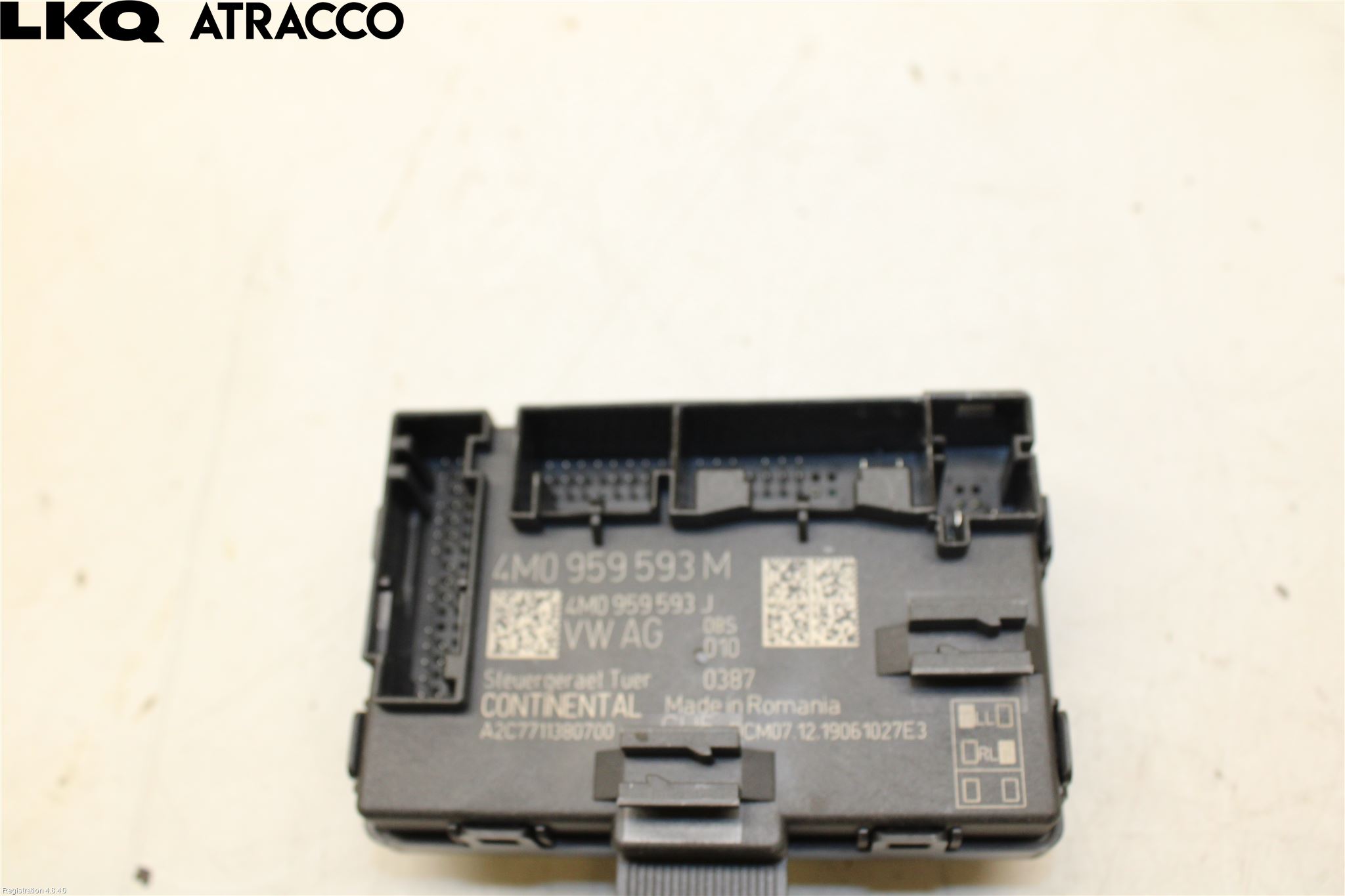 Audi E-TRON, S GE 19- Styreenhet Dør