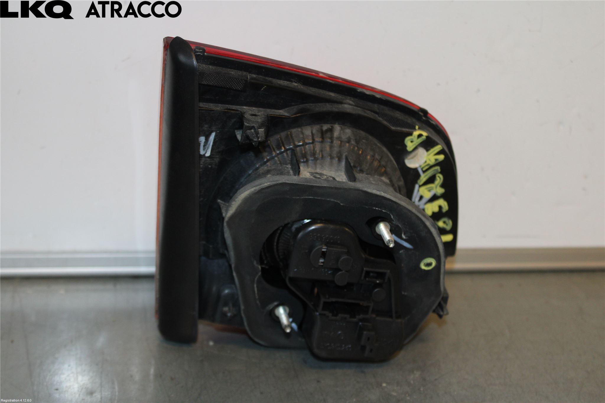 Volkswagen VW GOLF VI 09-13 Baklykt Høyre  På Luke(Indre)