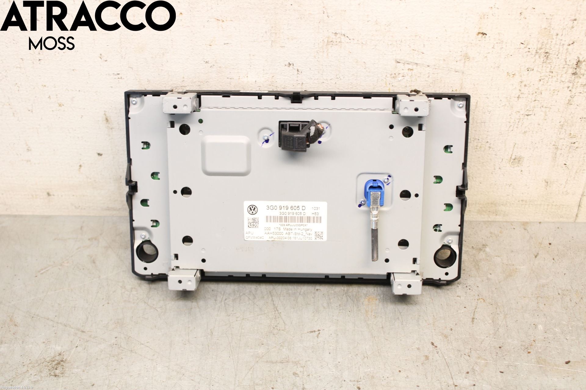 Volkswagen VW PASSAT 15-19 Multifunktionsdisplay