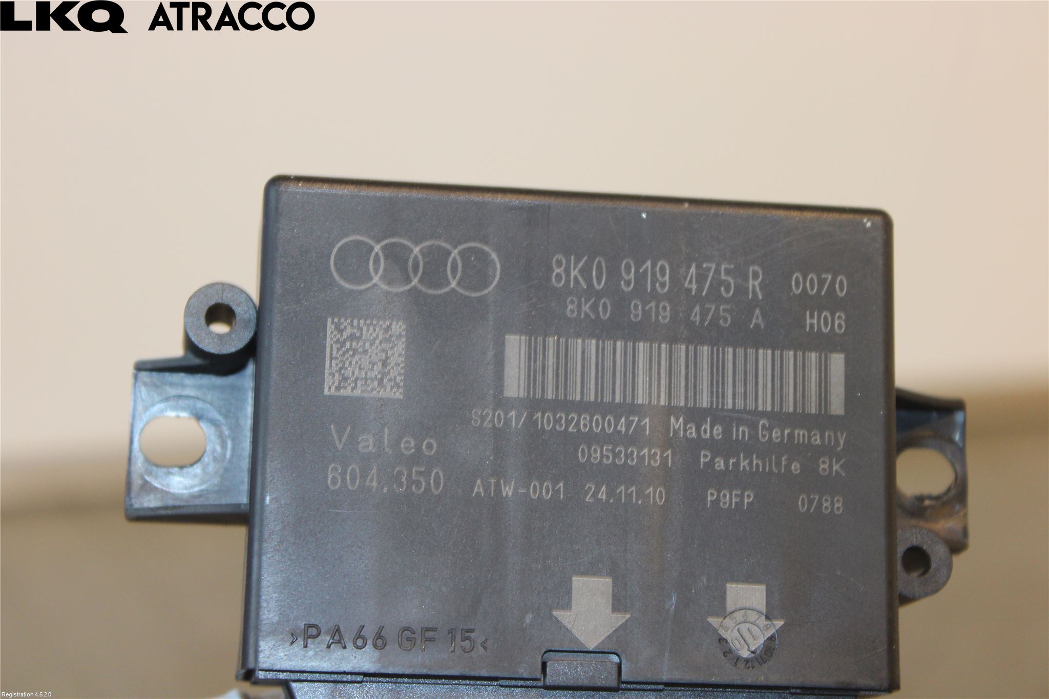 Audi Q5 09-16 Styreenhet Parkering