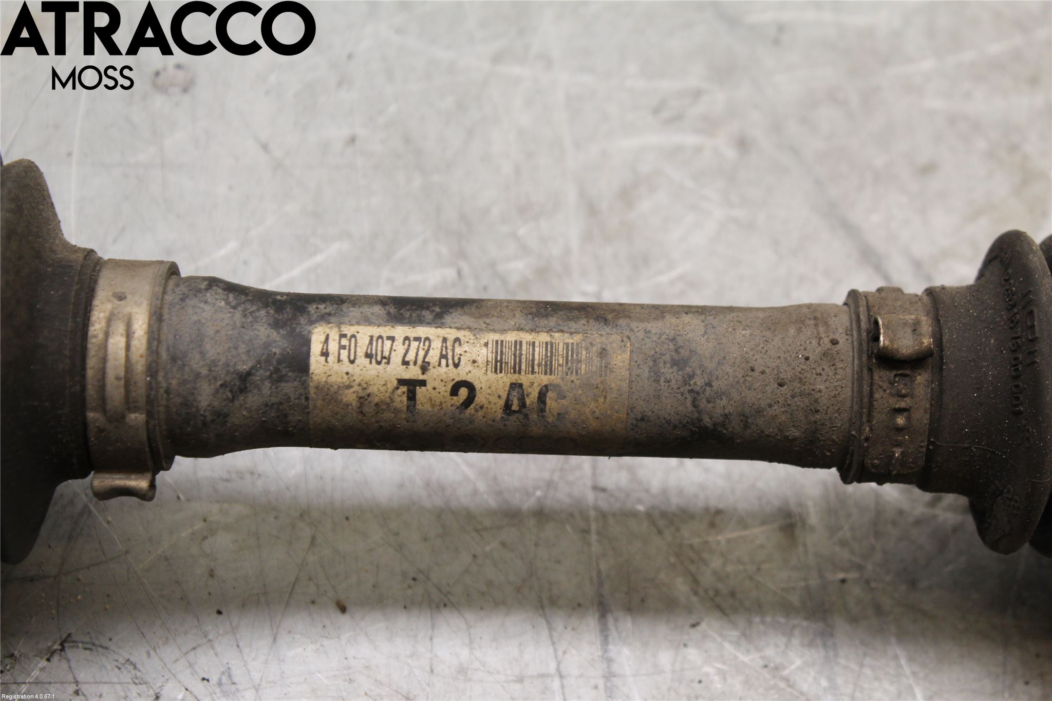 Audi A6/S6     05-11 Drivaksel Foran Kompl Høyre