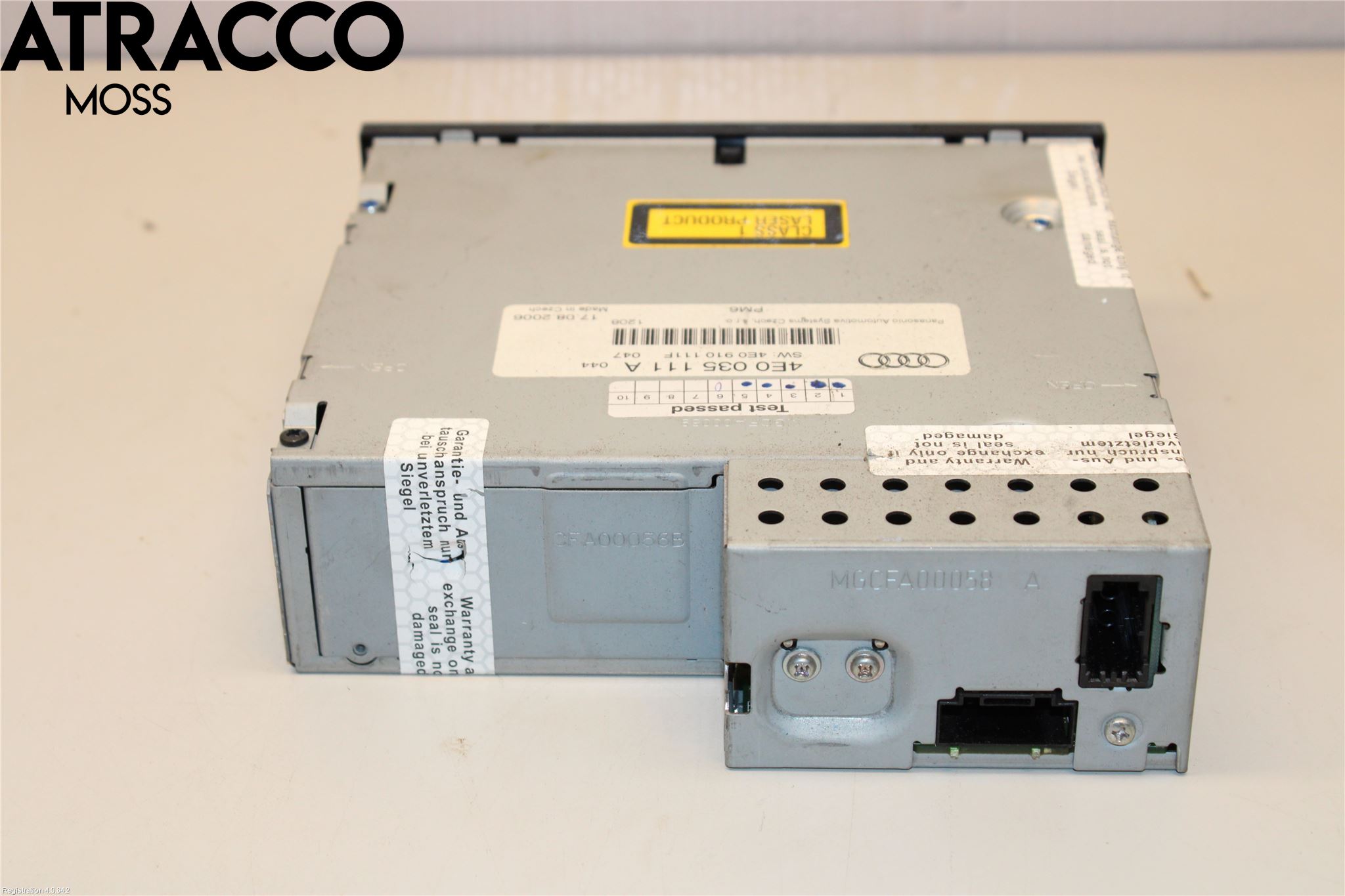 Audi A6/S6     05-11 Stereo Cd Veksler