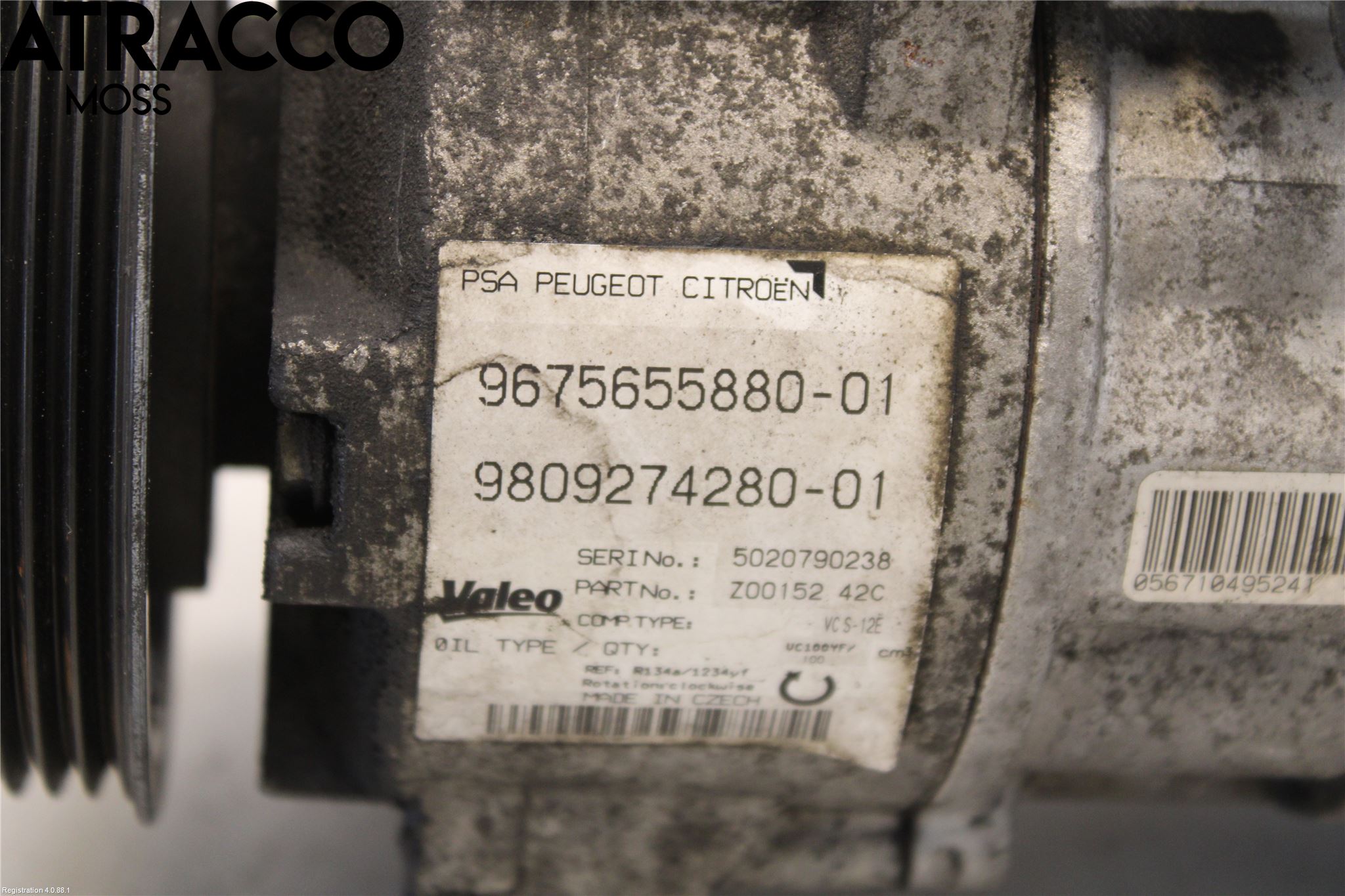 Lexus CT 200h Varme Ac Kompressor