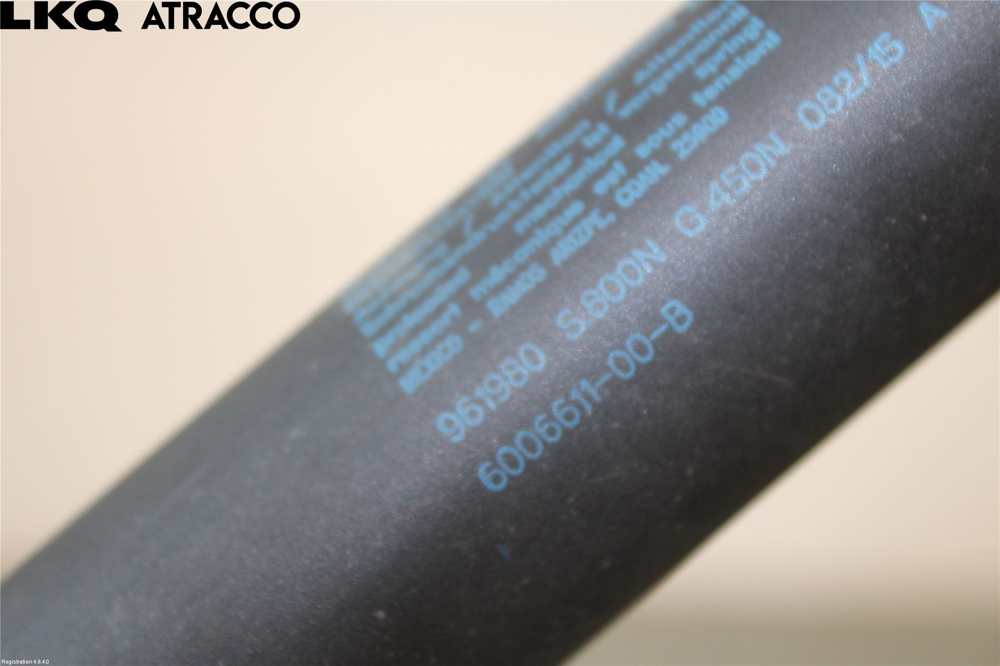 Tesla MODEL S 13- Bakluke Demper-Gassfjær