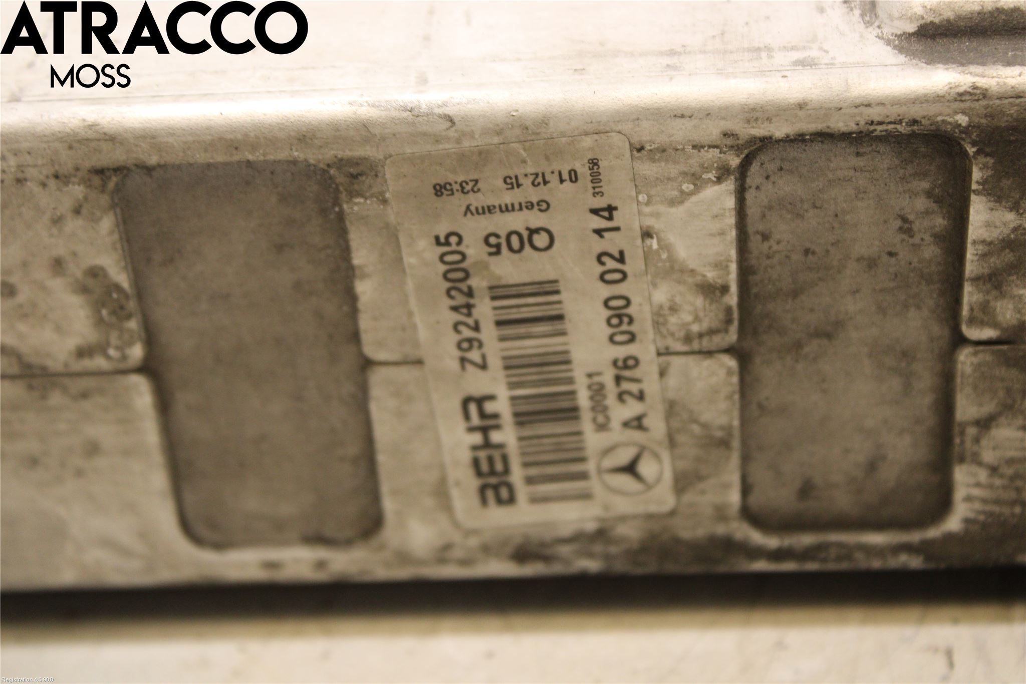 Mercedes-Benz MB C-KLASS (W205) 14-21 Intercooler Radiator