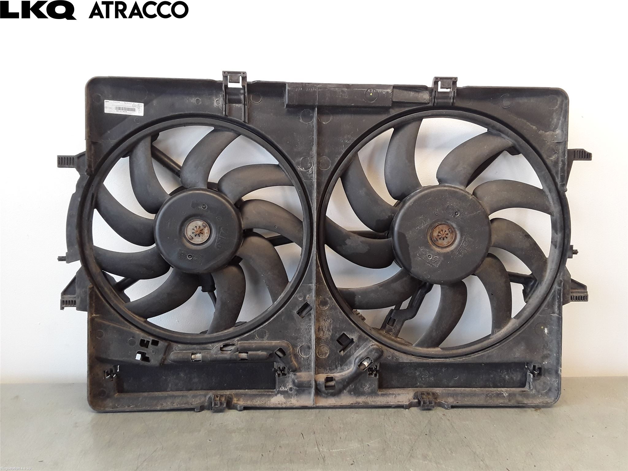 Audi A4/S4 08-11 Kjølevifte Elektrisk