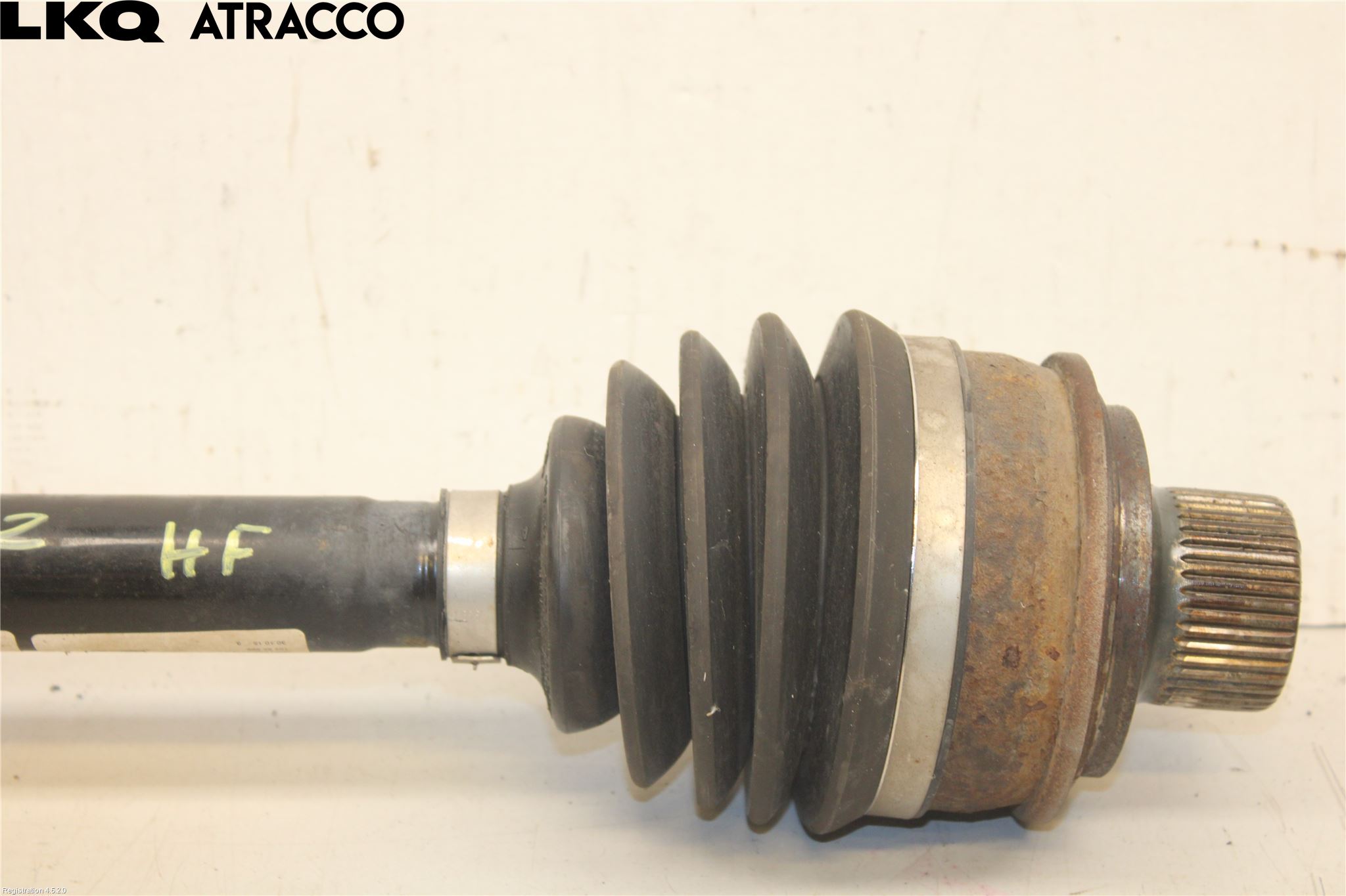 Audi A4/S4 B9 16-19 Drivaksel Foran Kompl Høyre