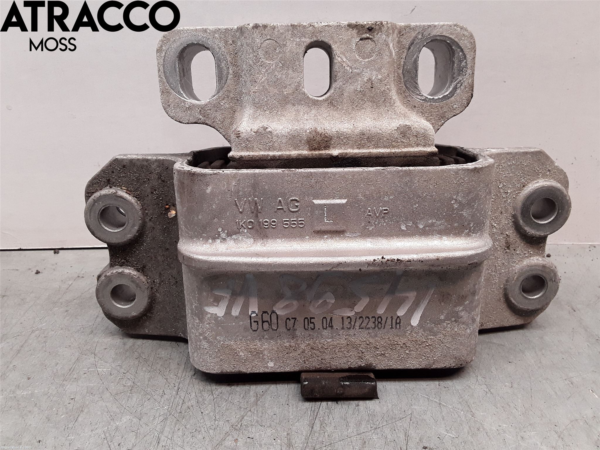 Volkswagen VW CADDY 11-15 Gearkasse Feste Stål-Alu