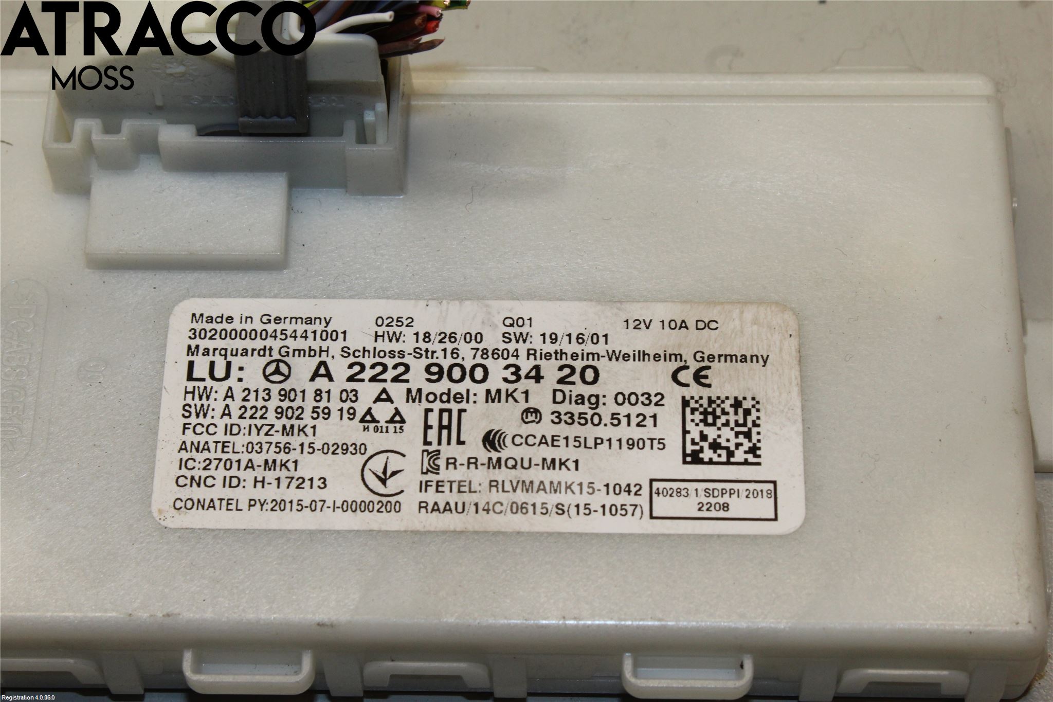 Mercedes-Benz MB EQC (N293) 20- Styrenhet Nyckellös System