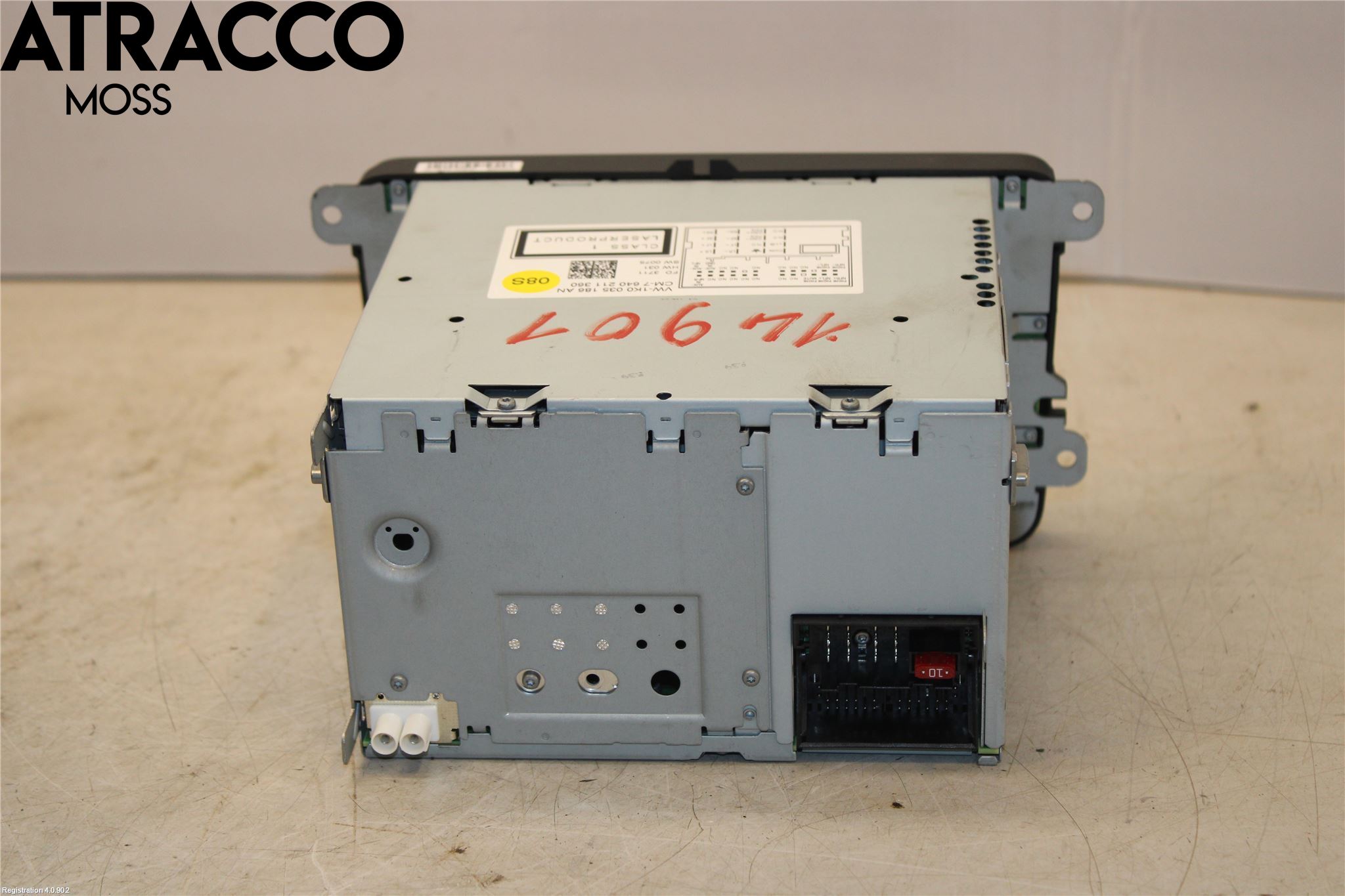 Volkswagen VW GOLF VI 09-13 Stereo Radio Med Cd