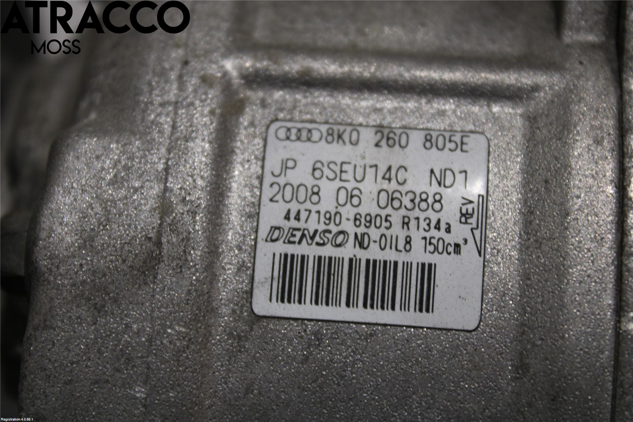 Audi A4/S4 08-11 Varme Ac Kompressor