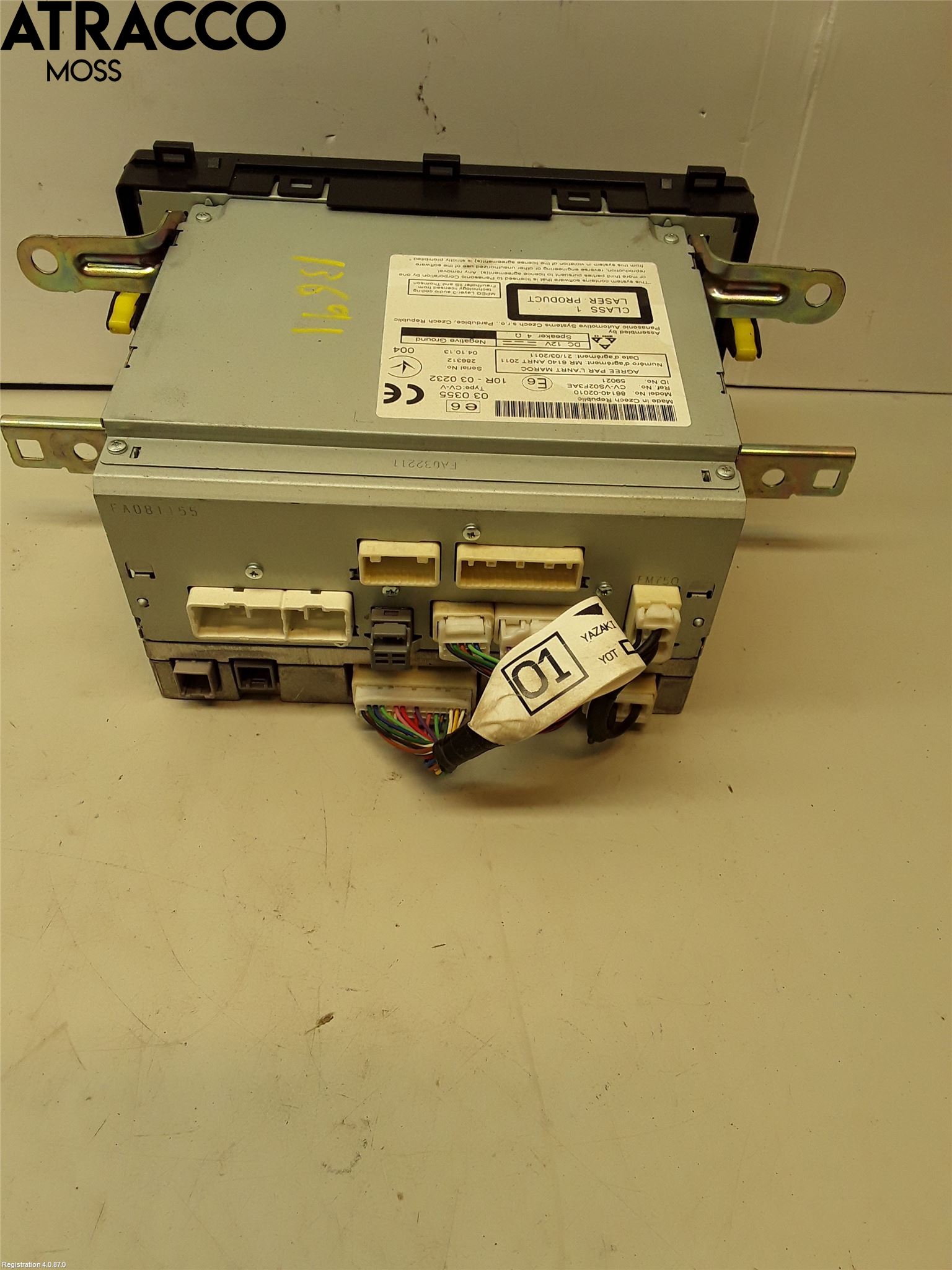 Toyota AURIS 13-19 Stereo Radio