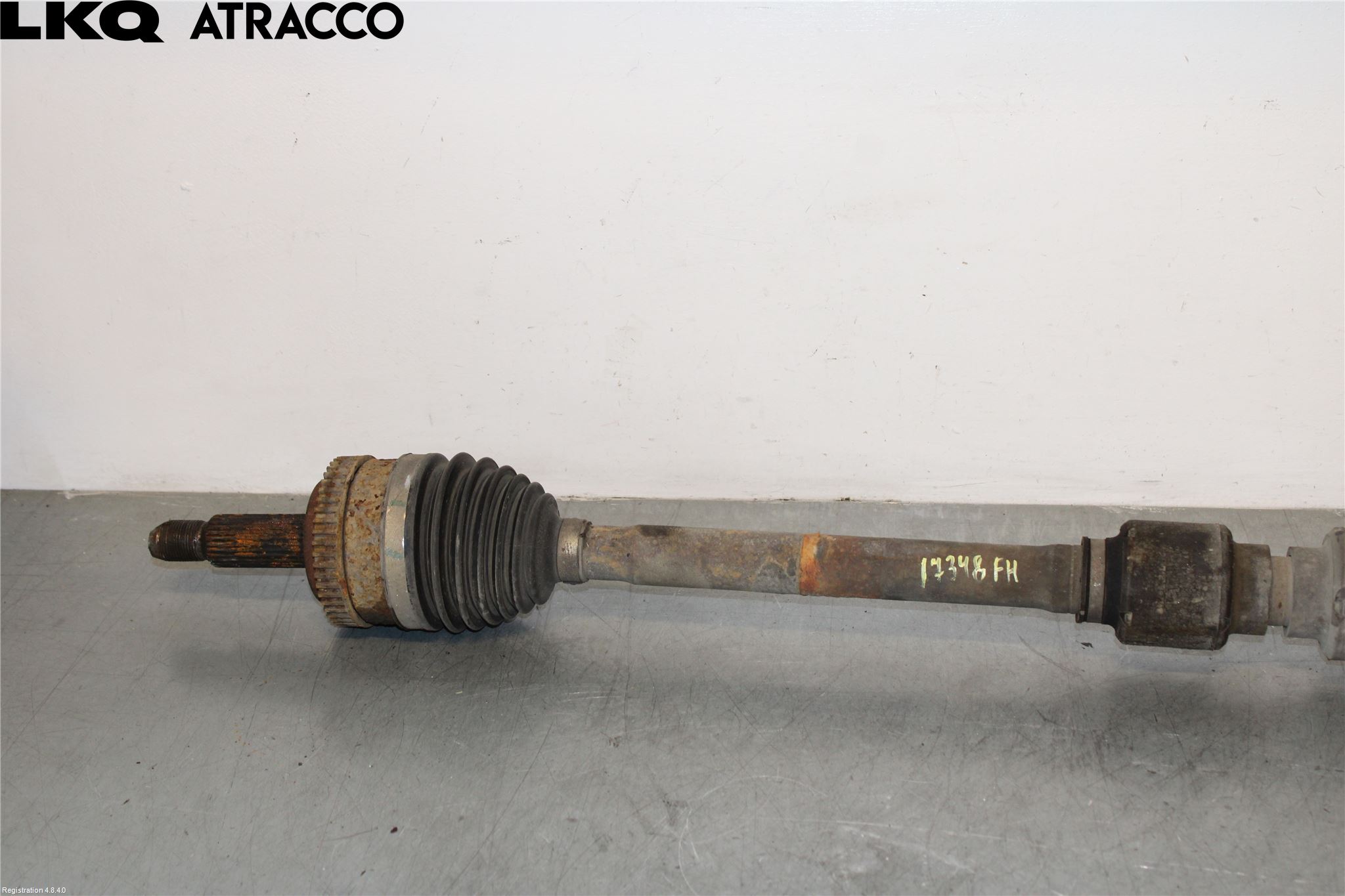 Kia SPORTAGE (SL) 11-15 Drivaksel Foran Kompl Høyre