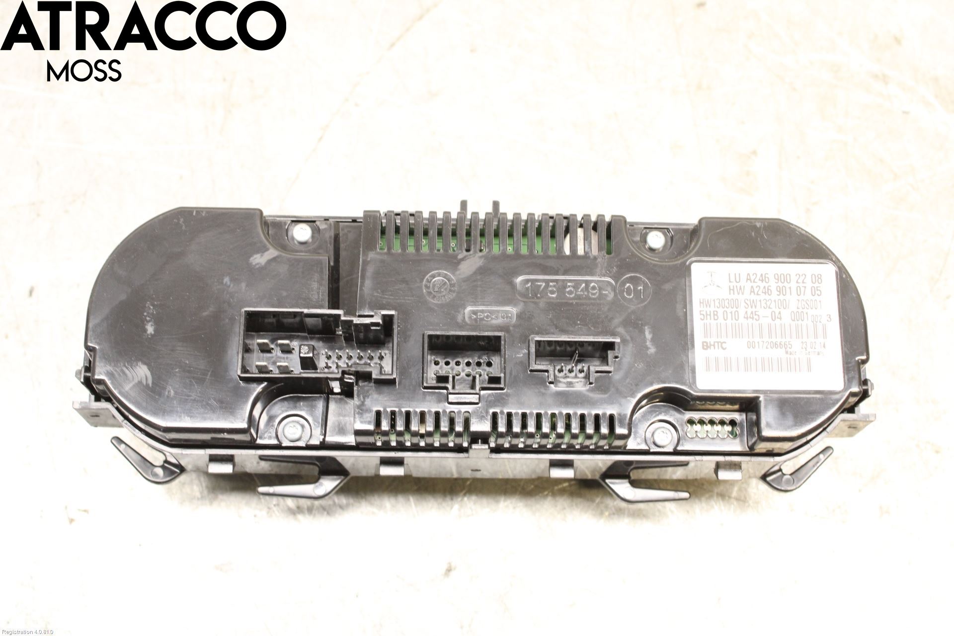 Mercedes-Benz MB A-KLASS (W176) 13-18 Varme Ac Betjening-Display