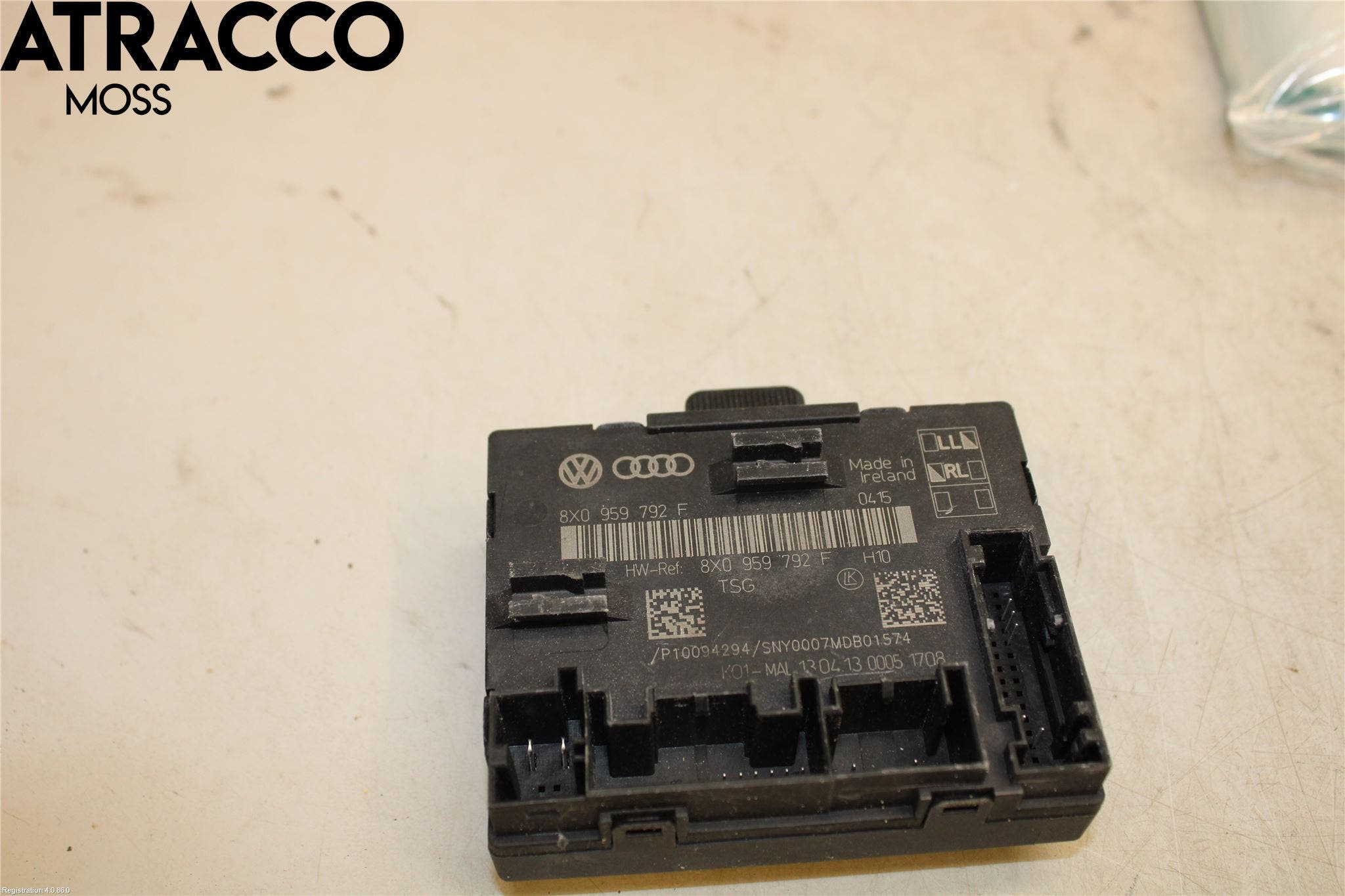 Audi A1/S1 11-18 Styreenhet Dør