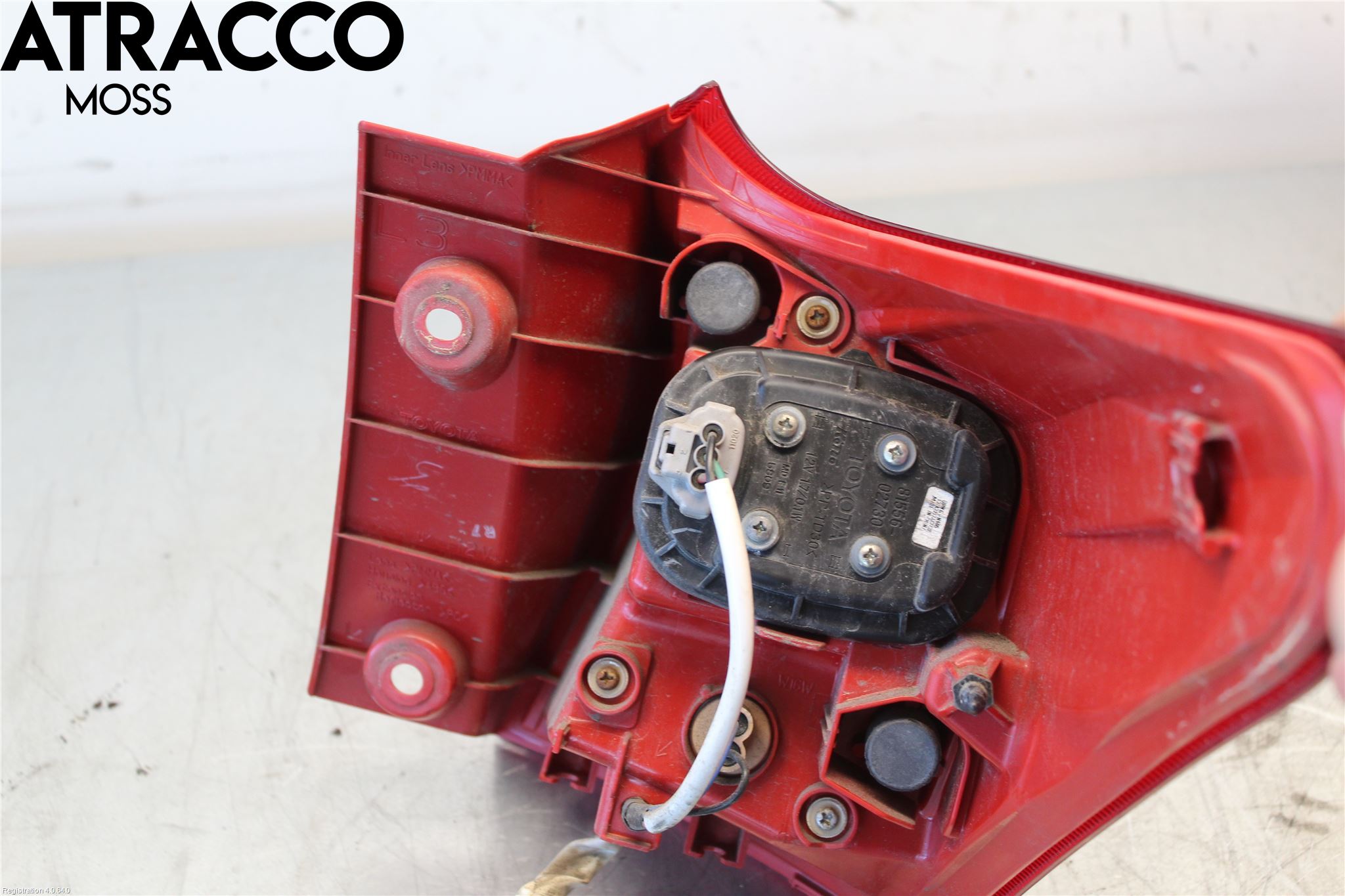 Toyota AURIS 13-19 Baklykt Venstre