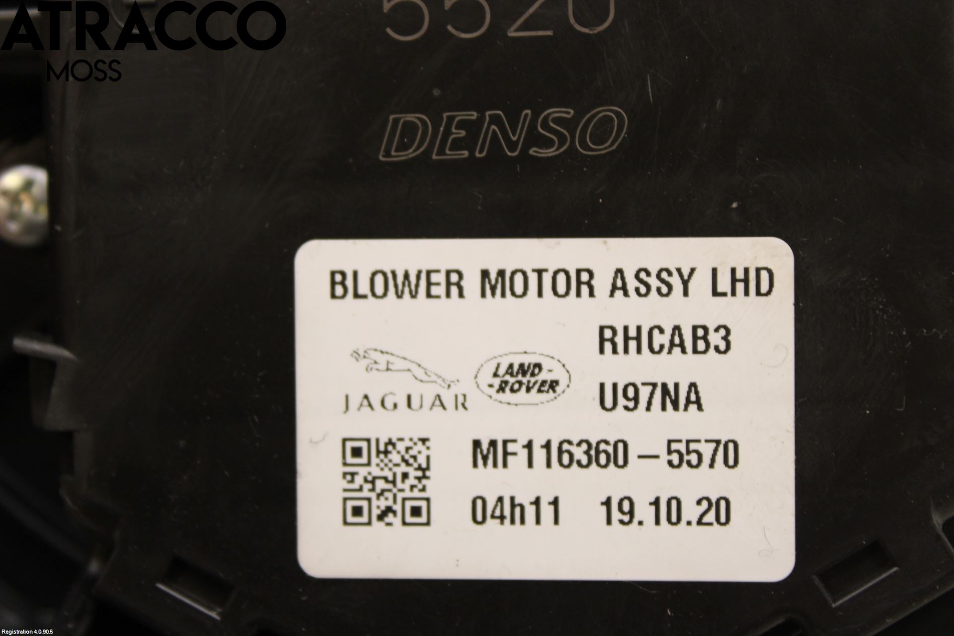 Jaguar I-PACE 18- Varme Ac Varmeapparatvifte