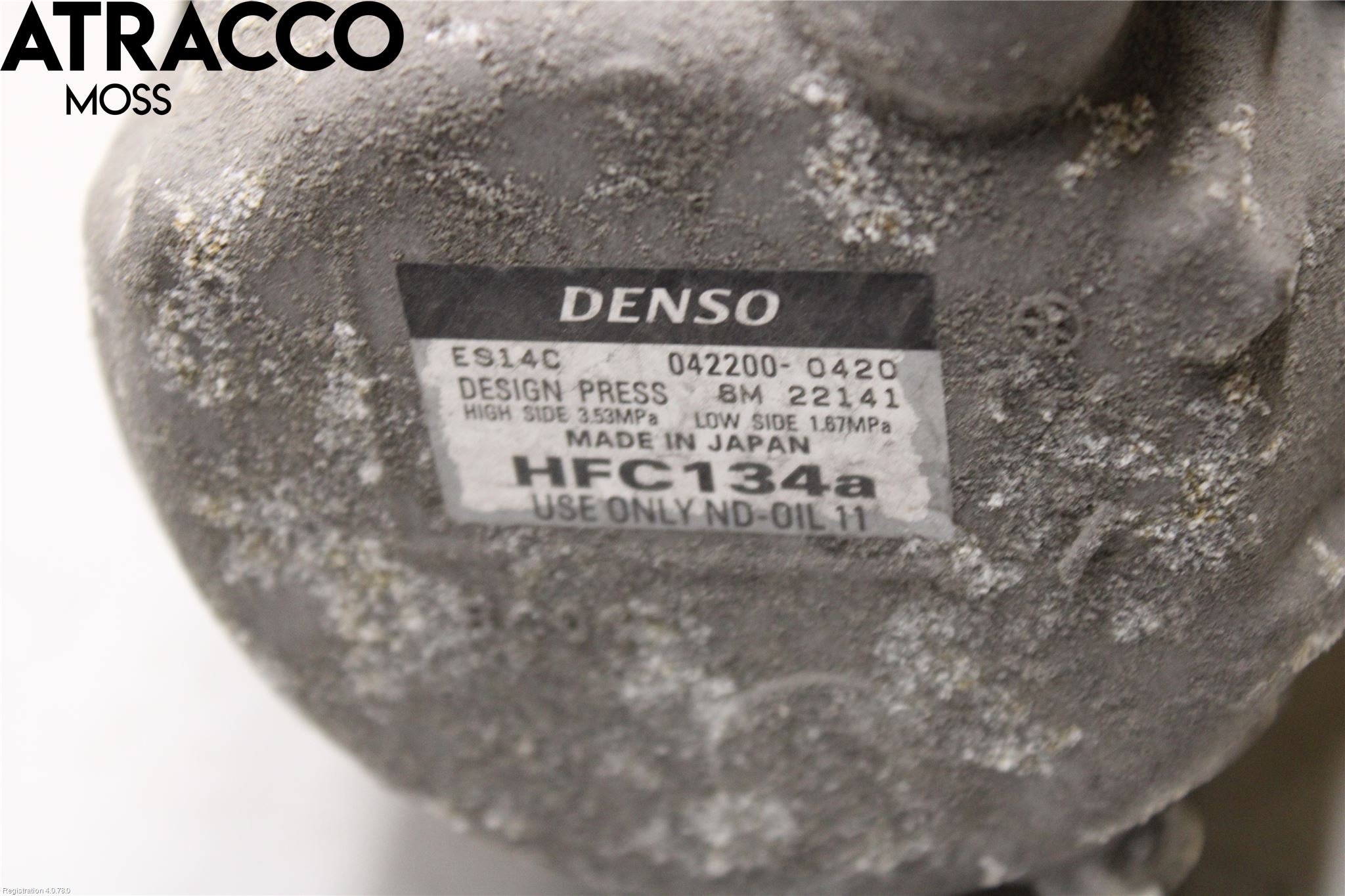 Toyota PRIUS ZVW30 09-20 Varme Ac Kompressor