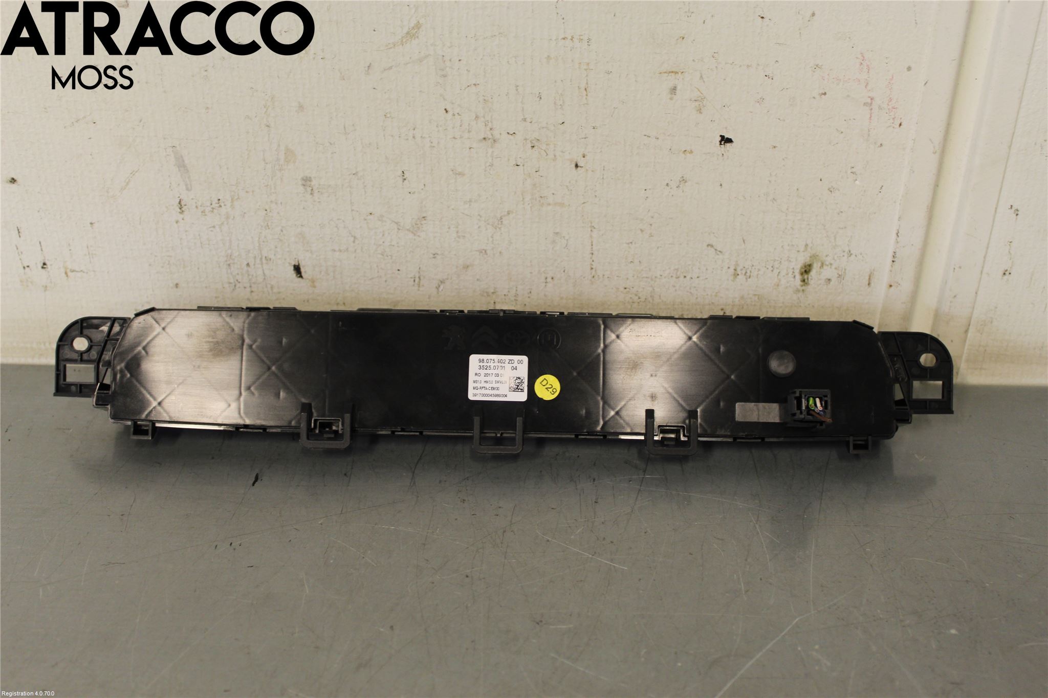 Peugeot EXPERT/E-EXPERT 17- Varme Ac Betjening-Display