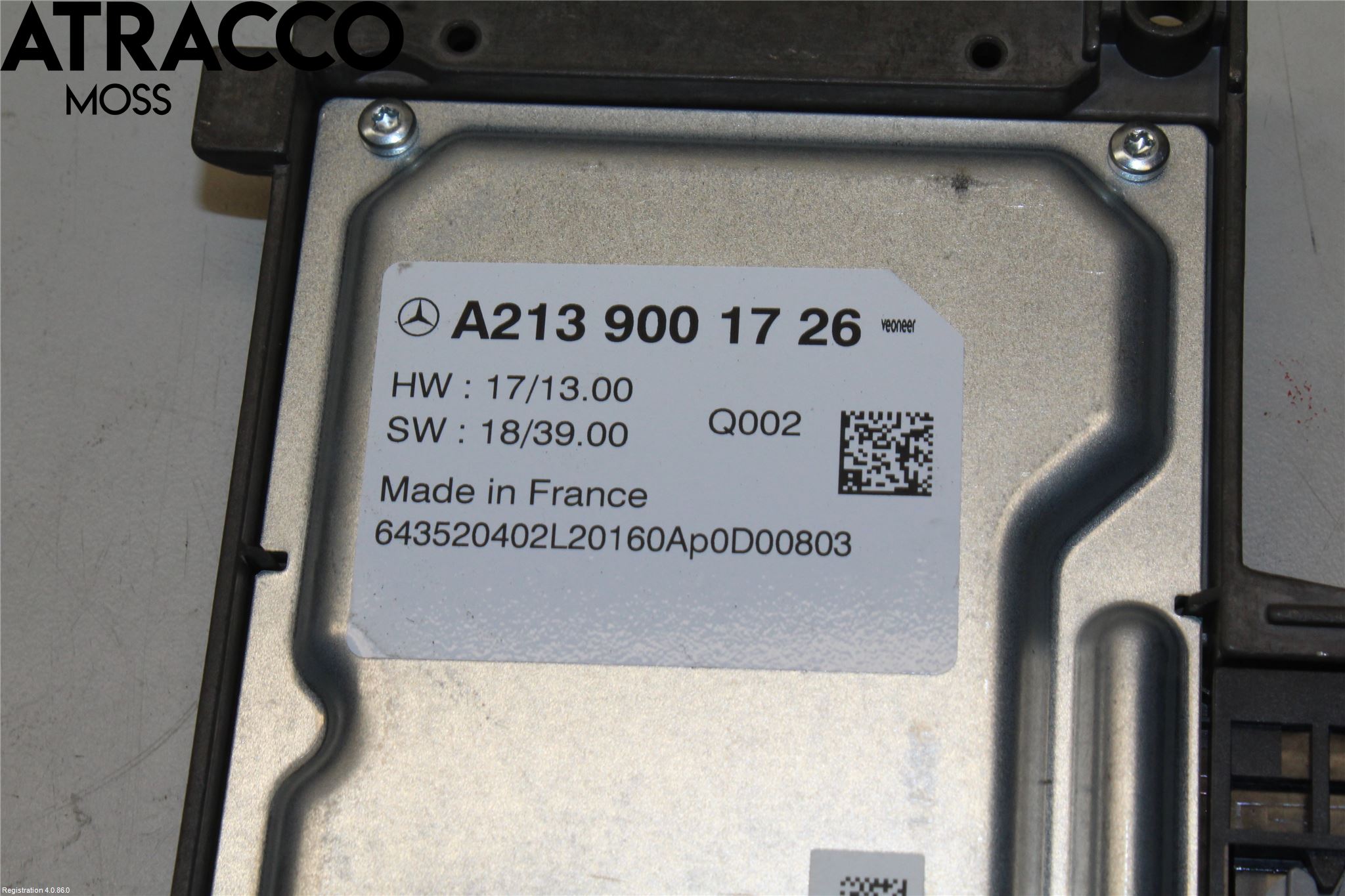 Mercedes-Benz MB EQC (N293) 20- Styreenhet Øvrig