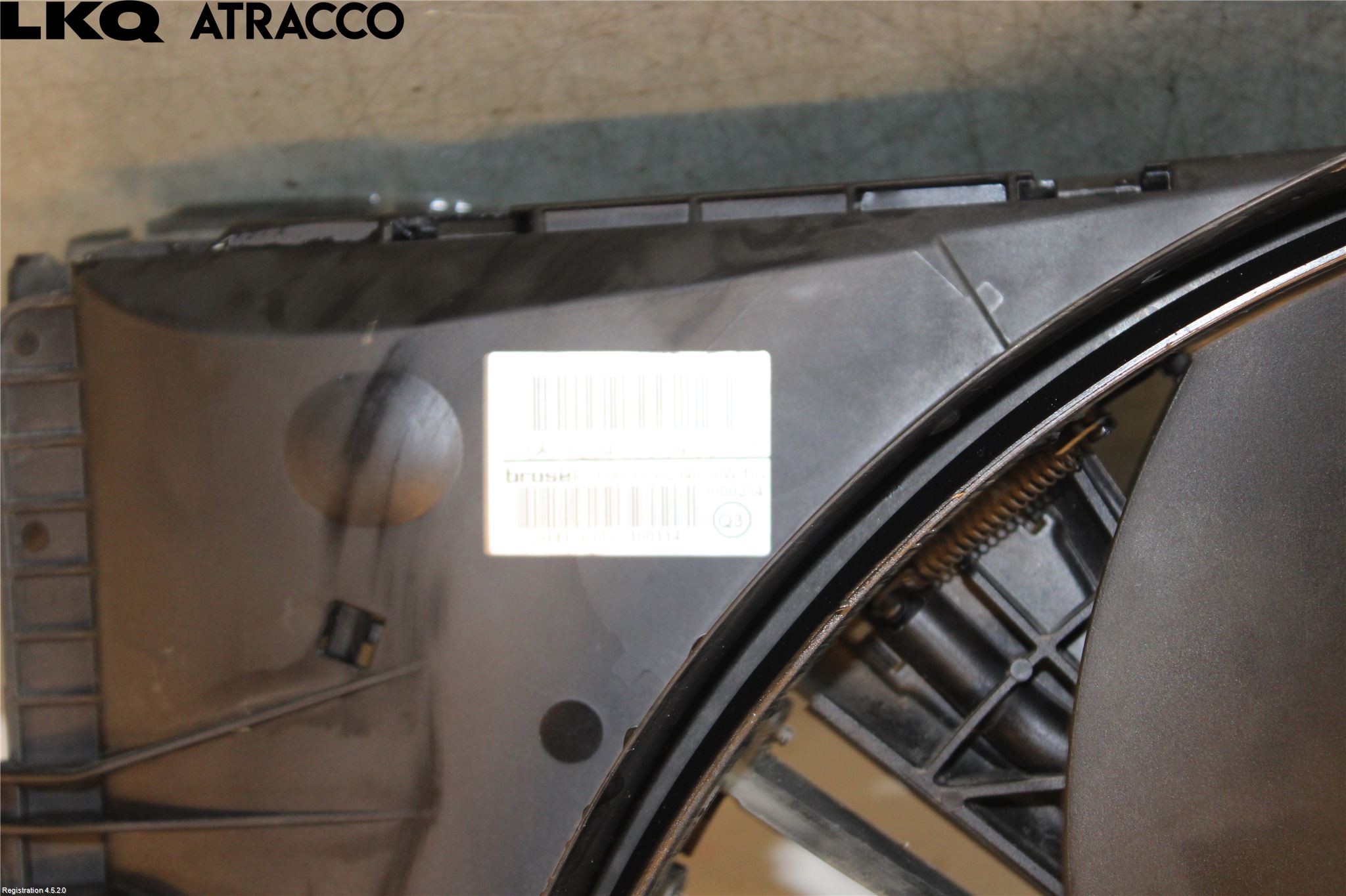 Mercedes-Benz MB E-KLASS (W212) 09-16 Kjølevifte Elektrisk