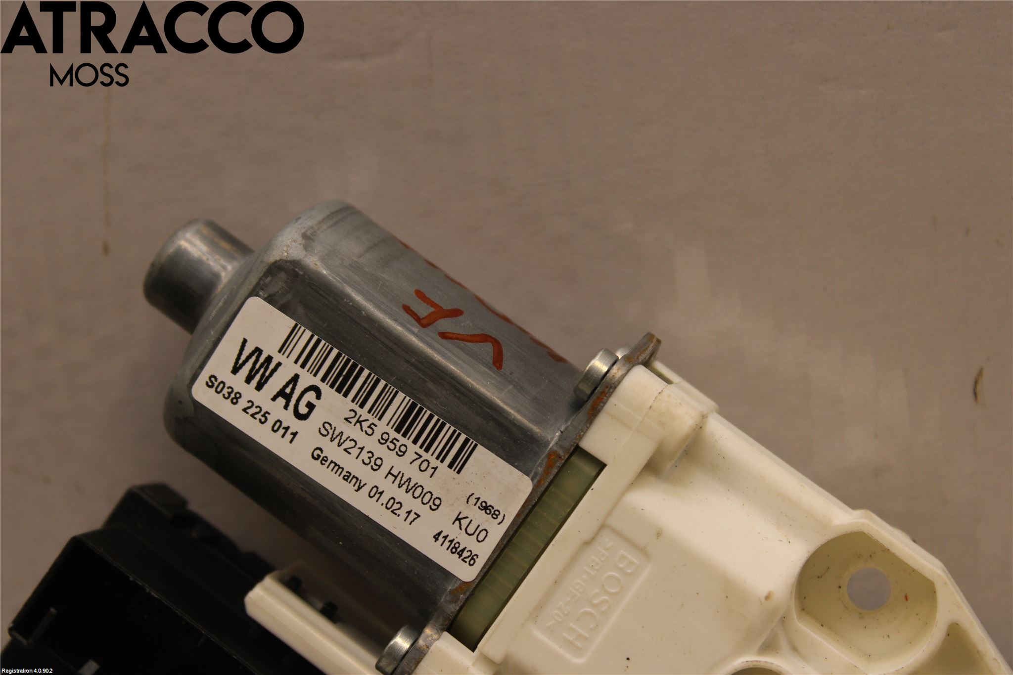 Volkswagen VW CADDY 16-20 Vindusheismotor