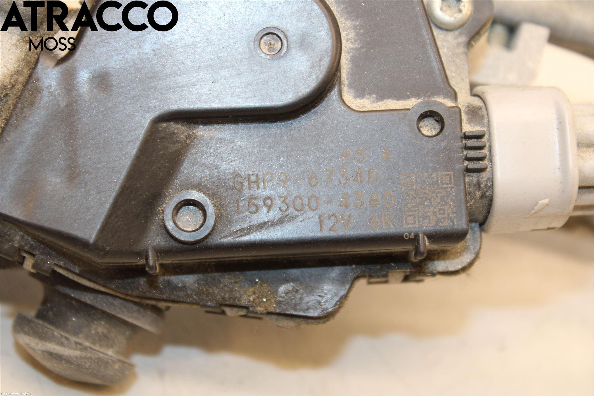 Mazda 6 13- Viskermotor Frontrute