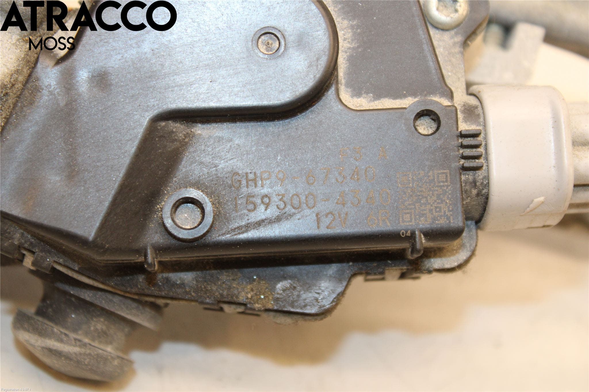 Mazda 6 13- Viskermotor Frontrute