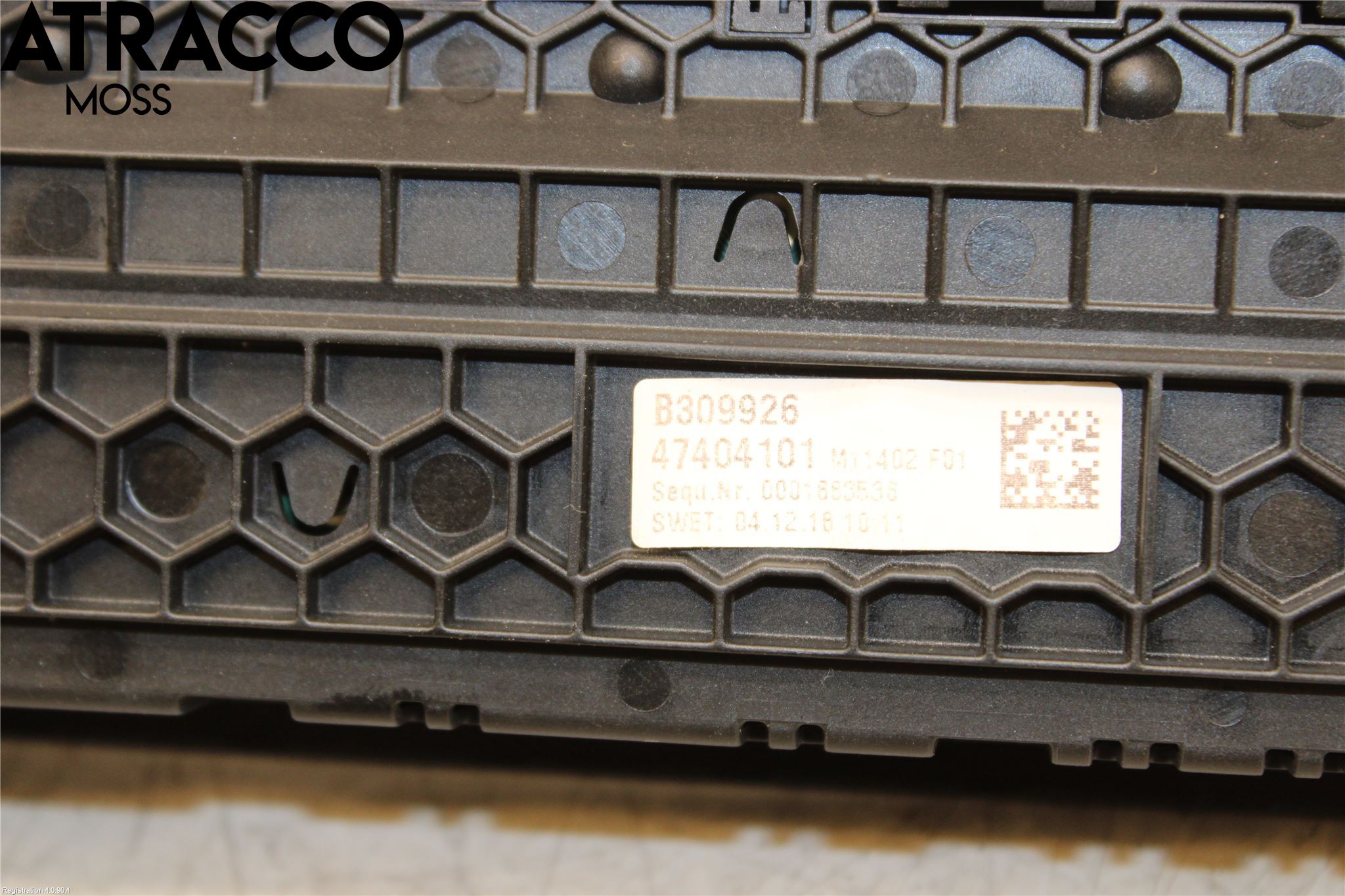 BMW 5 G30/G31/F90 17-23 Varme Ac Betjening-Display