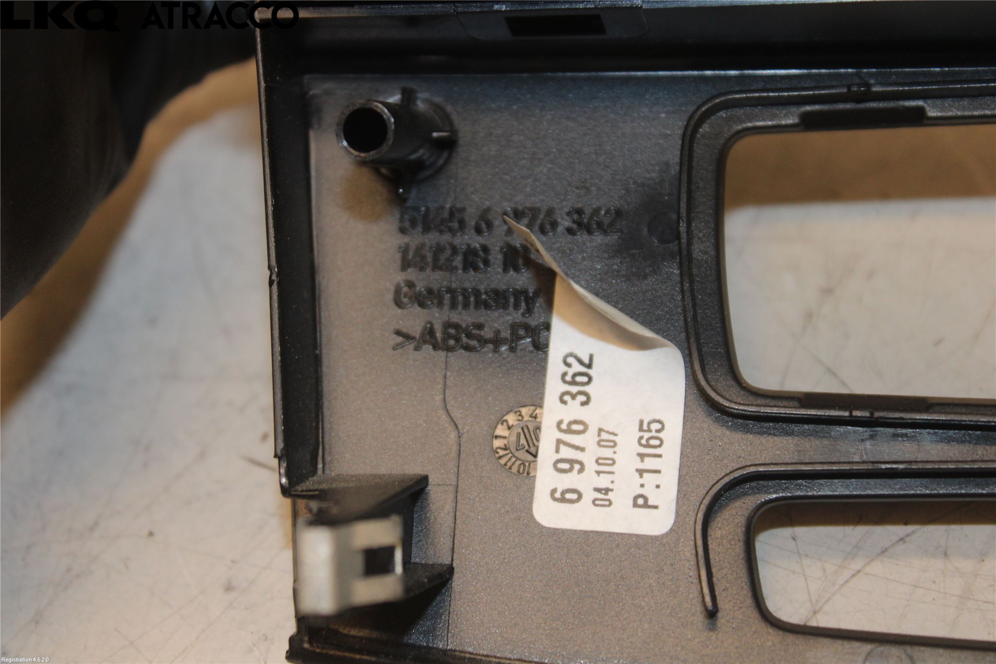 BMW 5 E60/61 Sed/Tou 02-10 Varme Ac Betjening-Display