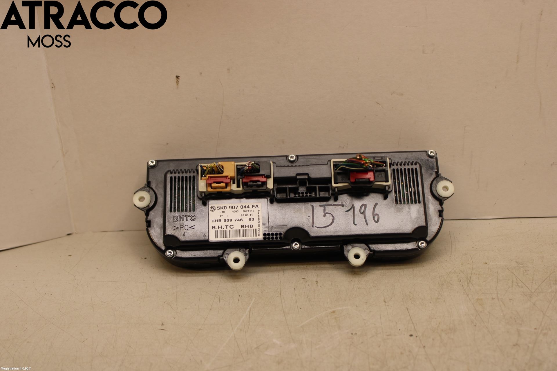 Volkswagen VW PASSAT CC 08-16 Varme Ac Betjening-Display