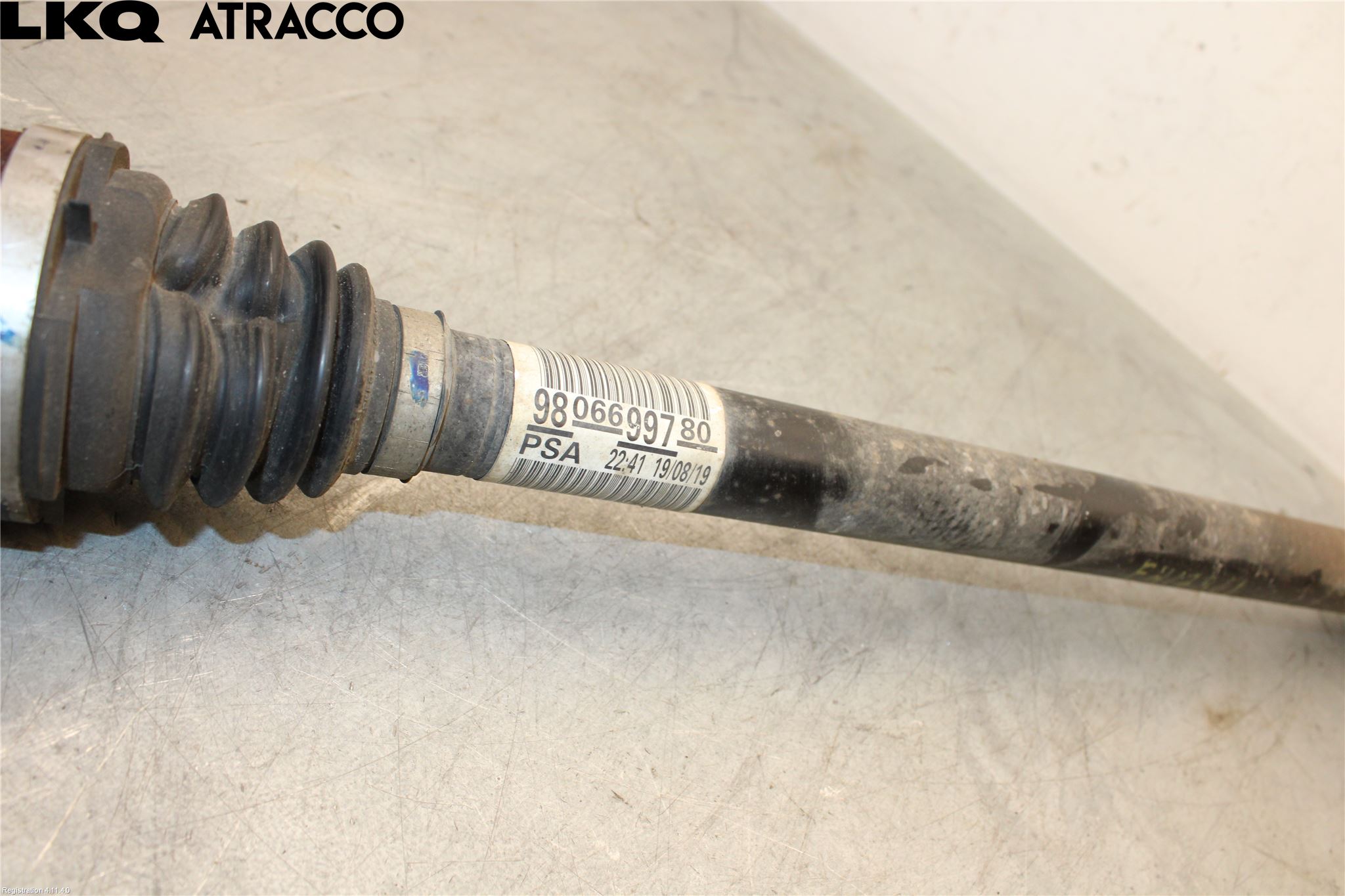 Opel COMBO E 19- Drivaksel Foran Kompl Høyre