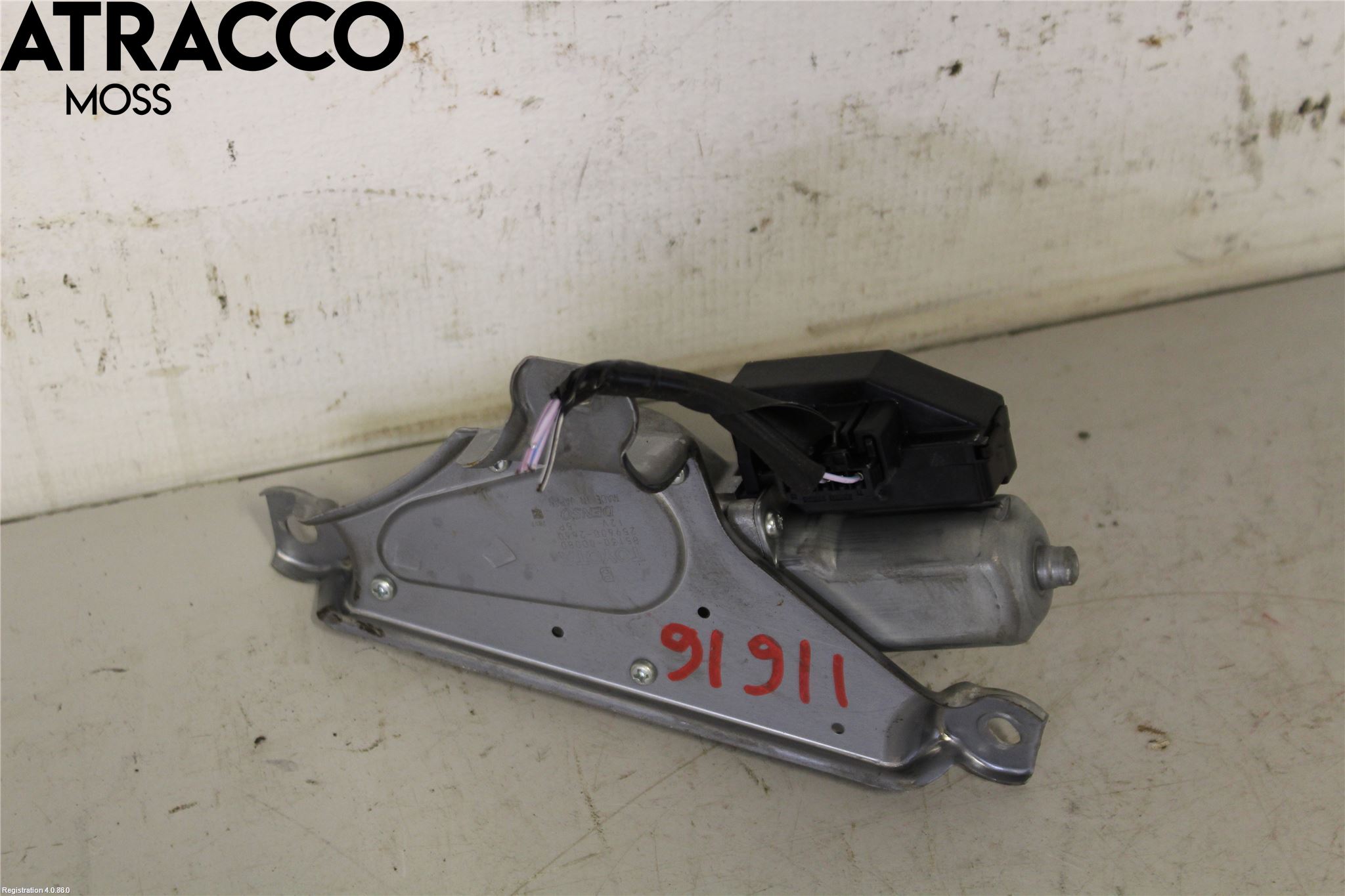 Toyota YARIS XP130 12-14 Viskeroverføring Bakrute