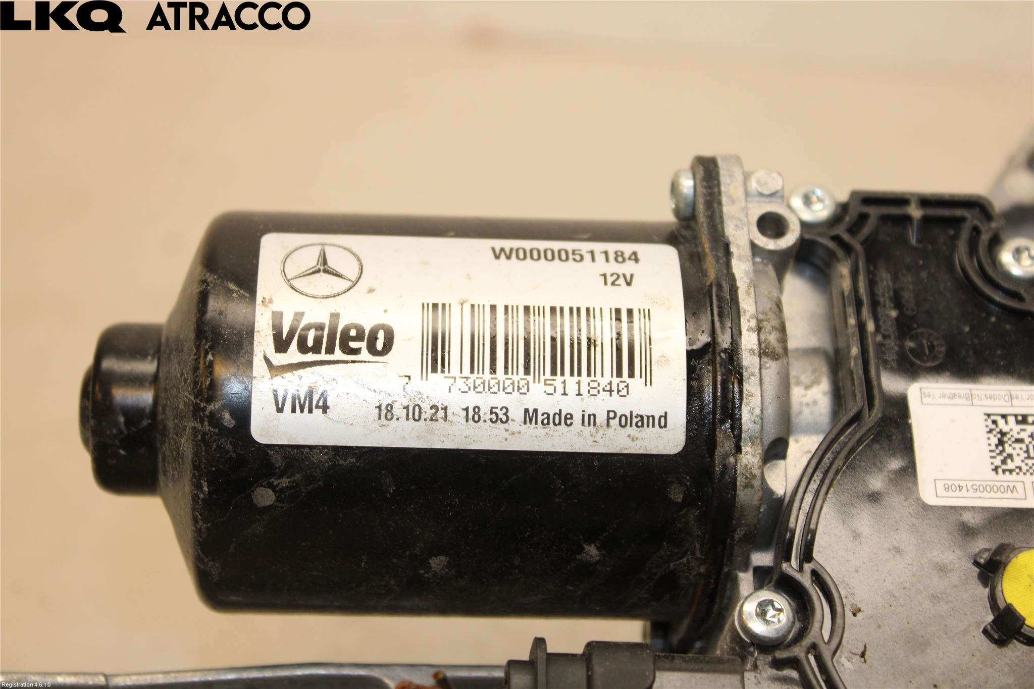 Mercedes-Benz MB VITO/V-KLASS (W640,W447,W448) 14- Viskermotor Frontrute