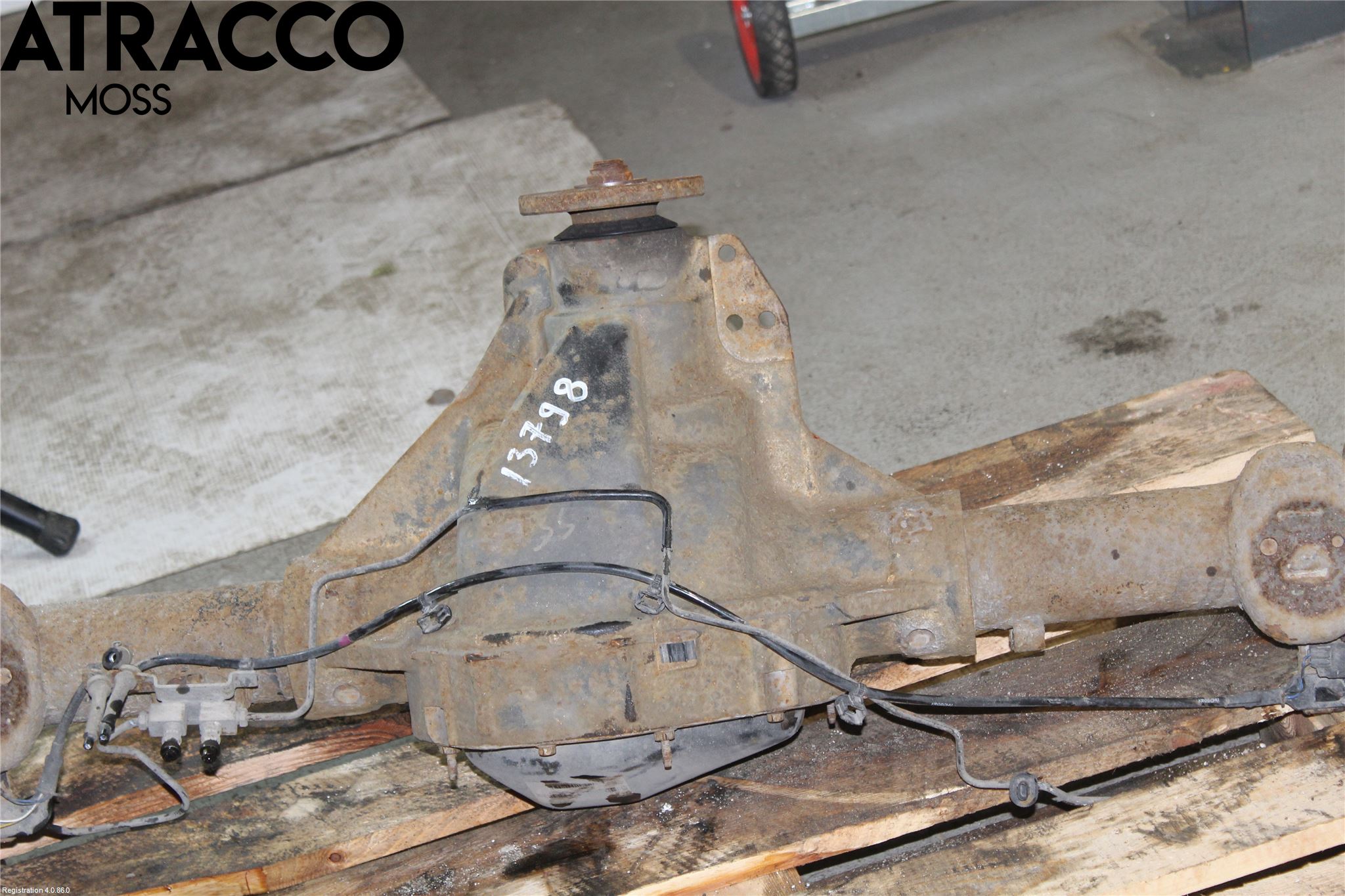 Ford TRANSIT SKÅP/BUSS 14-22 Bakaksel Feste Travers-Ramme