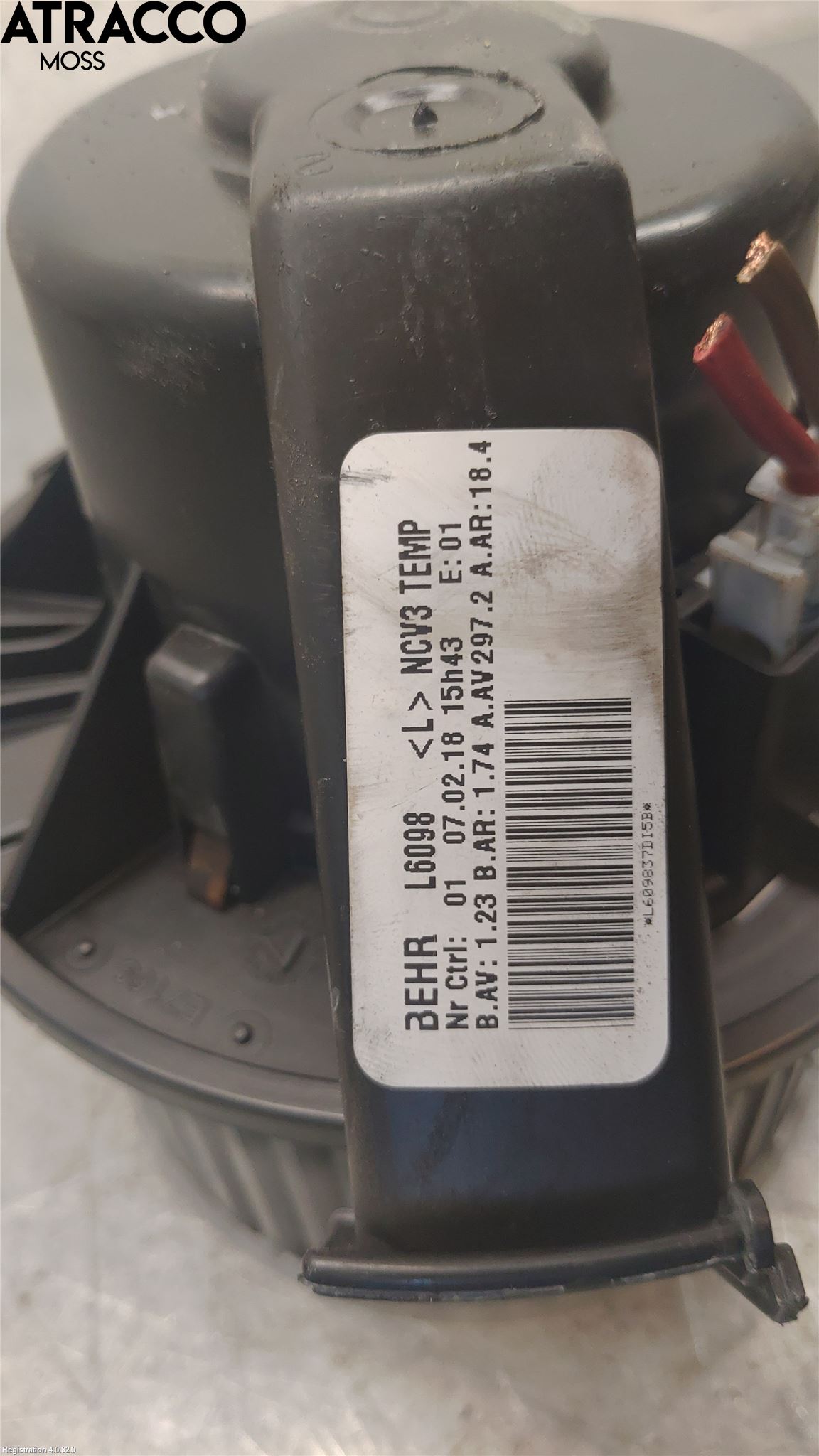 Volkswagen VW CRAFTER 06-16 Varme Ac Varmeapparatvifte