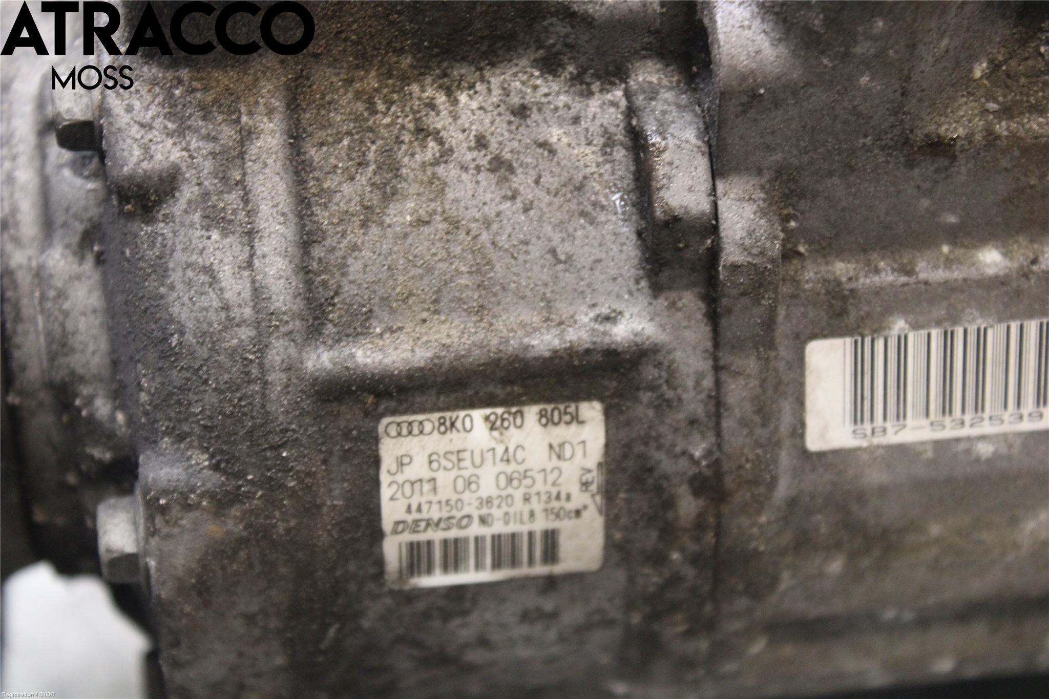 Audi A4/S4 08-11 Varme Ac Kompressor