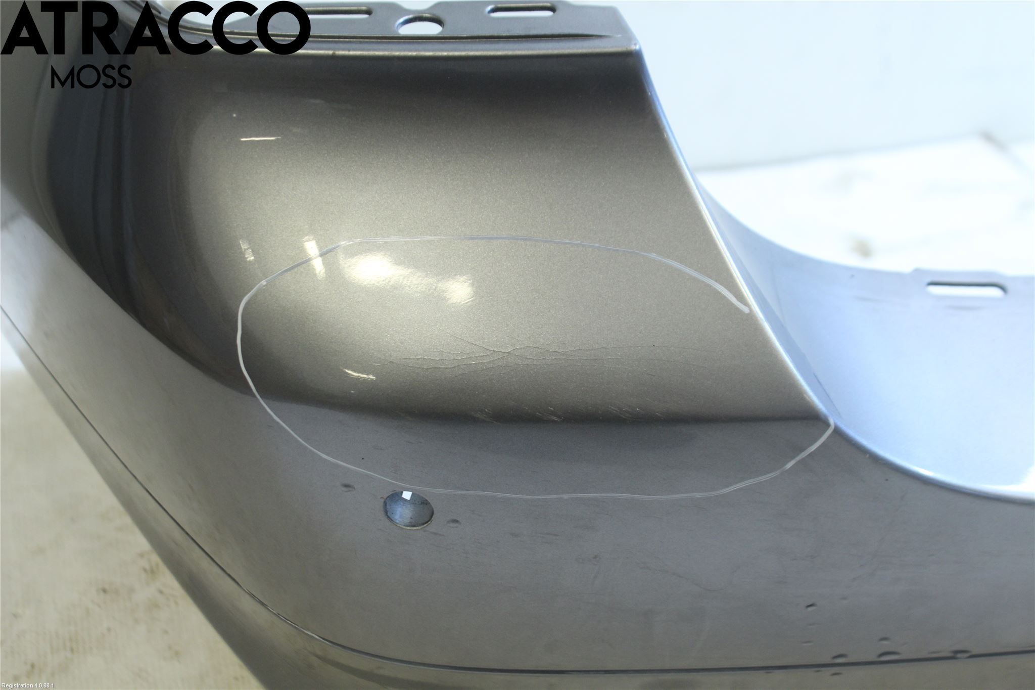 BMW 3 E90/91 SED/TOU 05-12 Støtfanger Bak