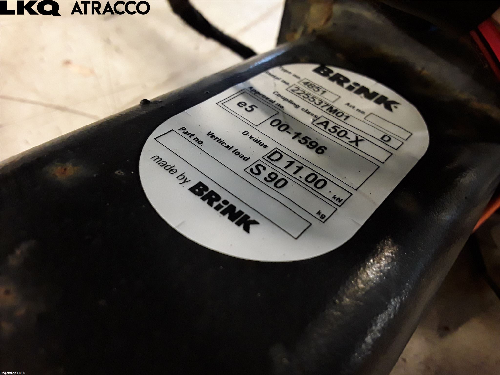 Volvo V70 14-16 Tilhengerfeste