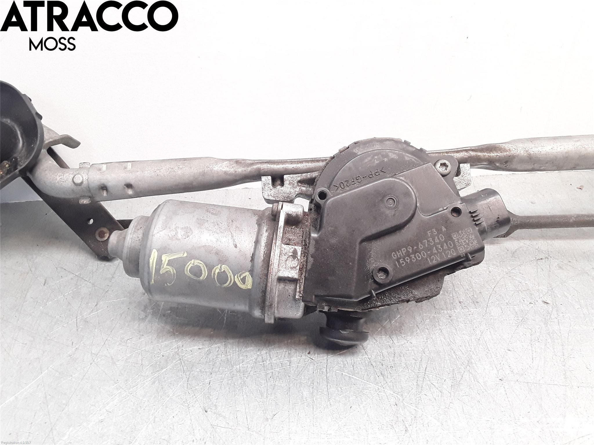 Mazda 6 13- Viskermotor Frontrute