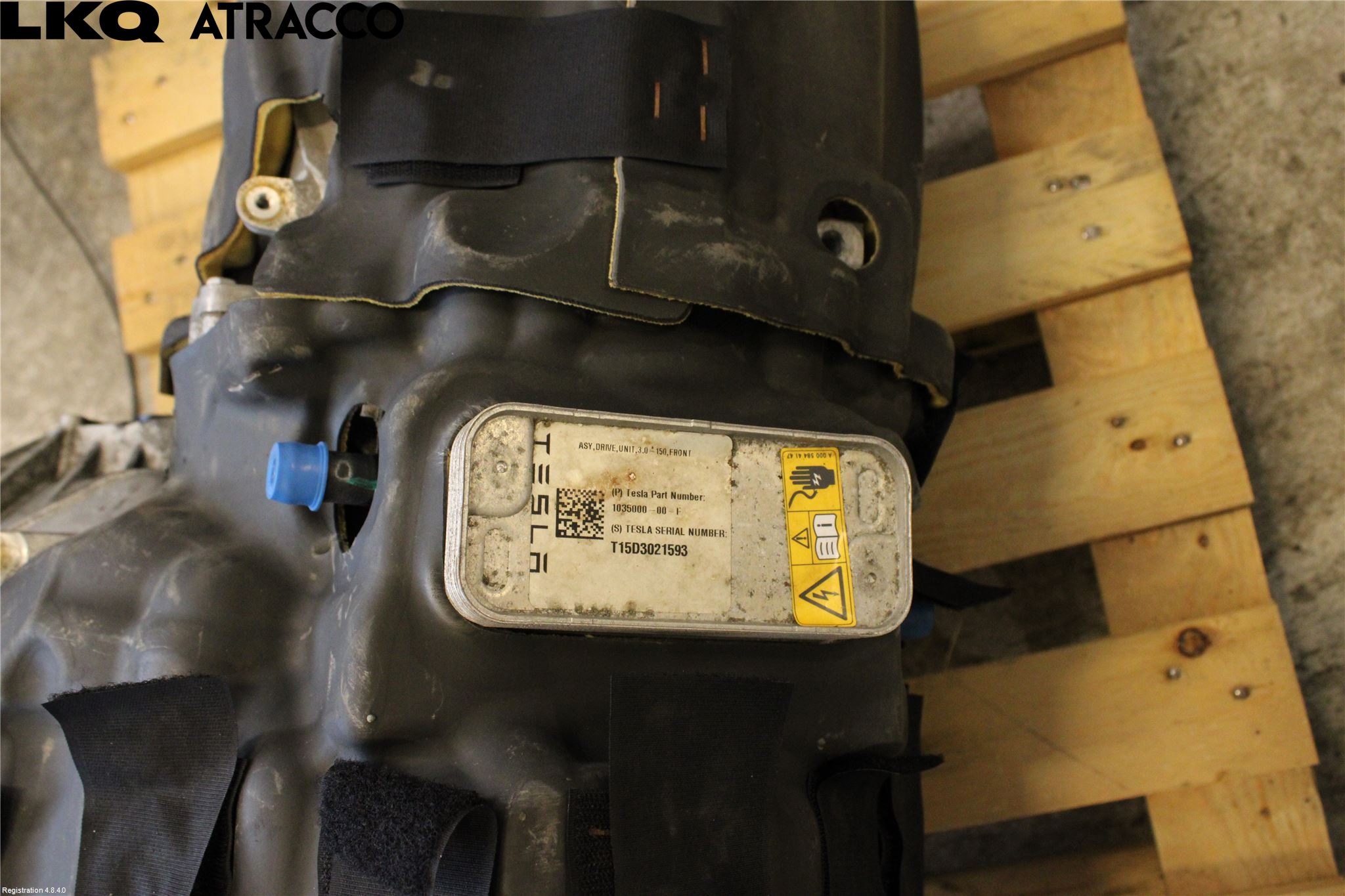 Tesla MODEL S 13- Motor Elektrisk Fram
