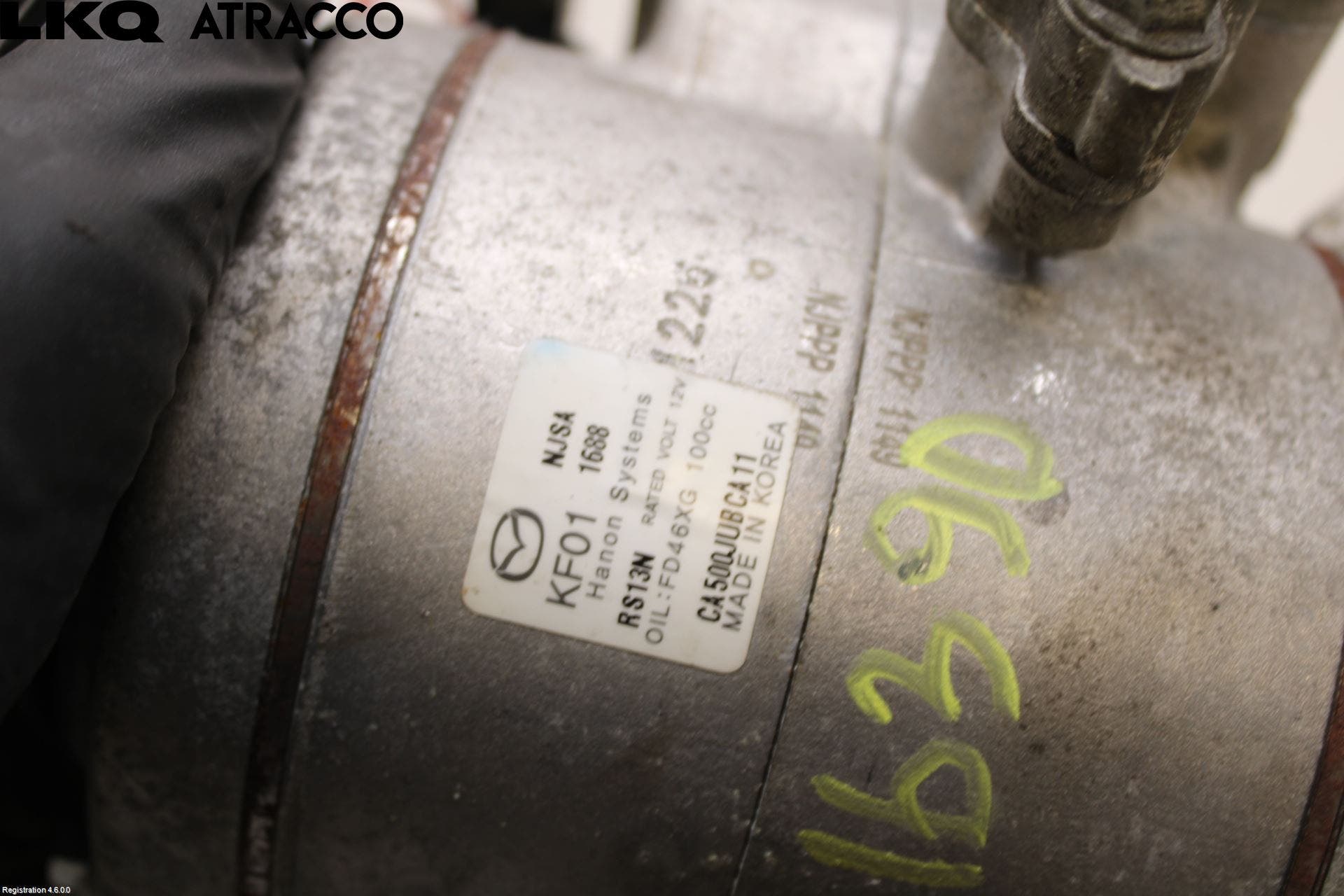 Mazda CX-5 12-17 Varme Ac Kompressor