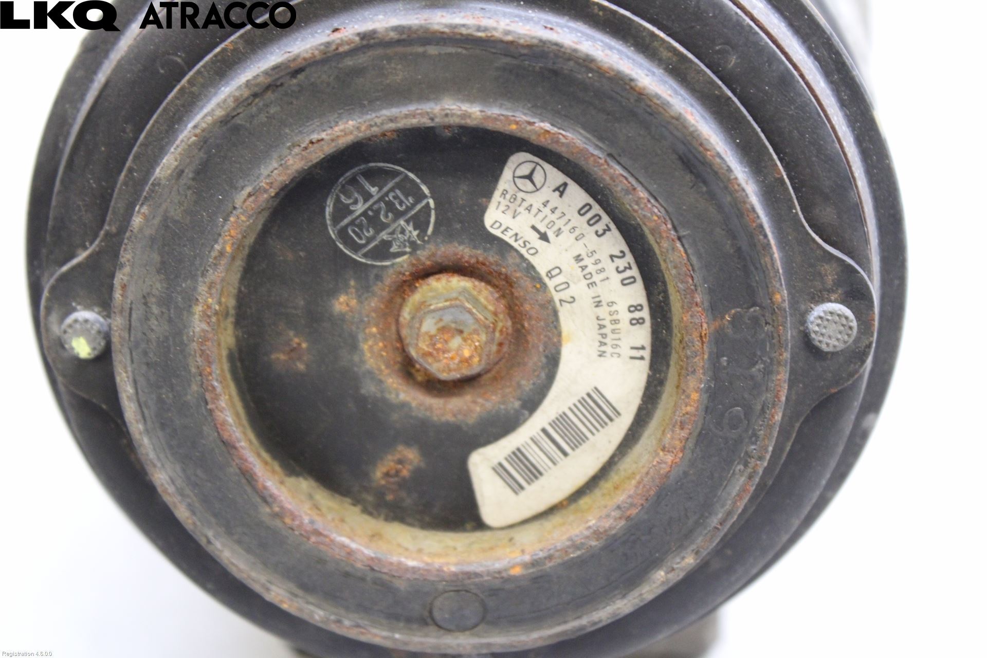 Mercedes-Benz MB E-KLASS (W212) 09-16 Varme Ac Kompressor