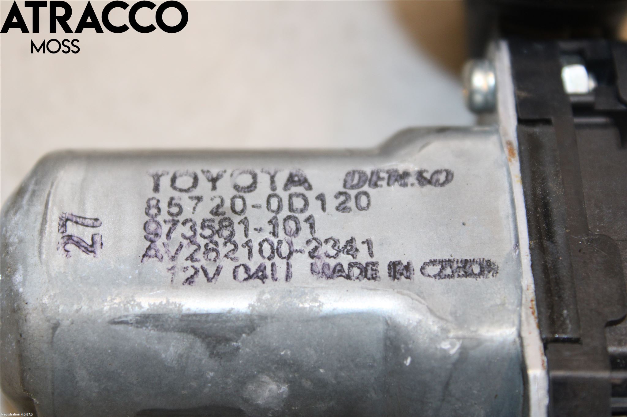 Toyota YARIS XP130 15-20 Vindusheismotor