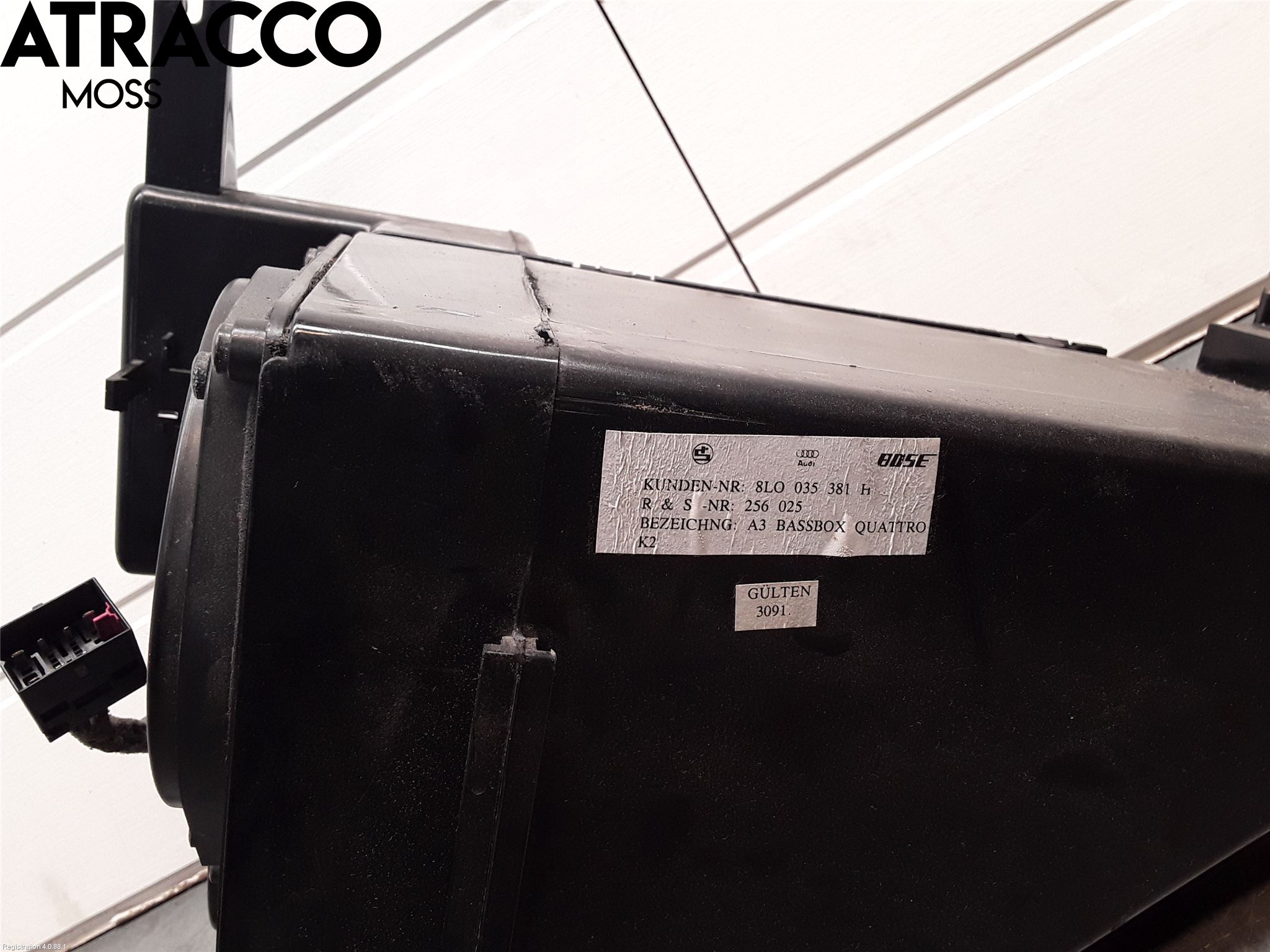 Audi A3/S3     96-03 Stereo Forsterker