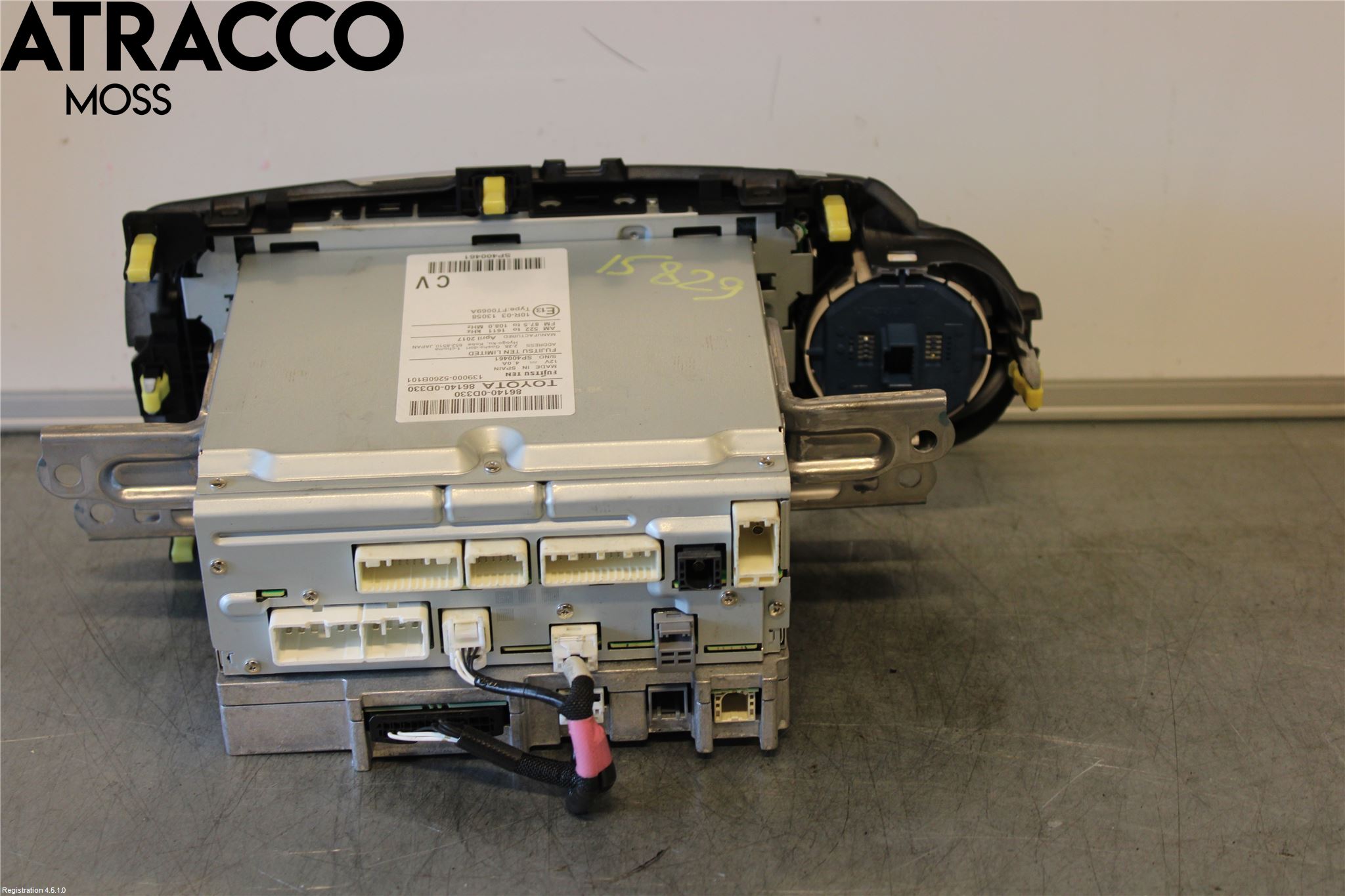 Toyota YARIS XP130 15-20 Stereo Radio