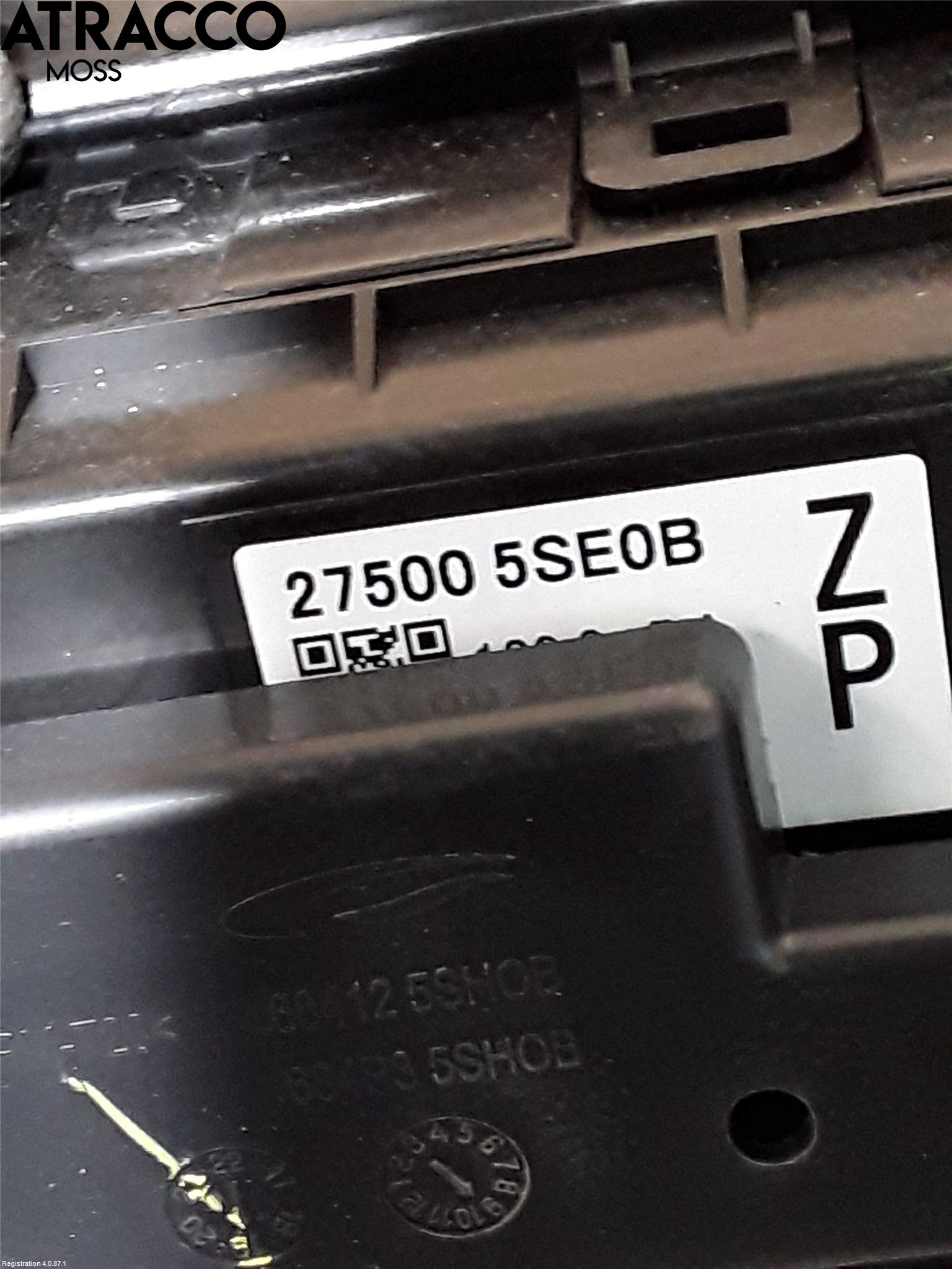 Nissan LEAF 18- Varme Ac Betjening-Display