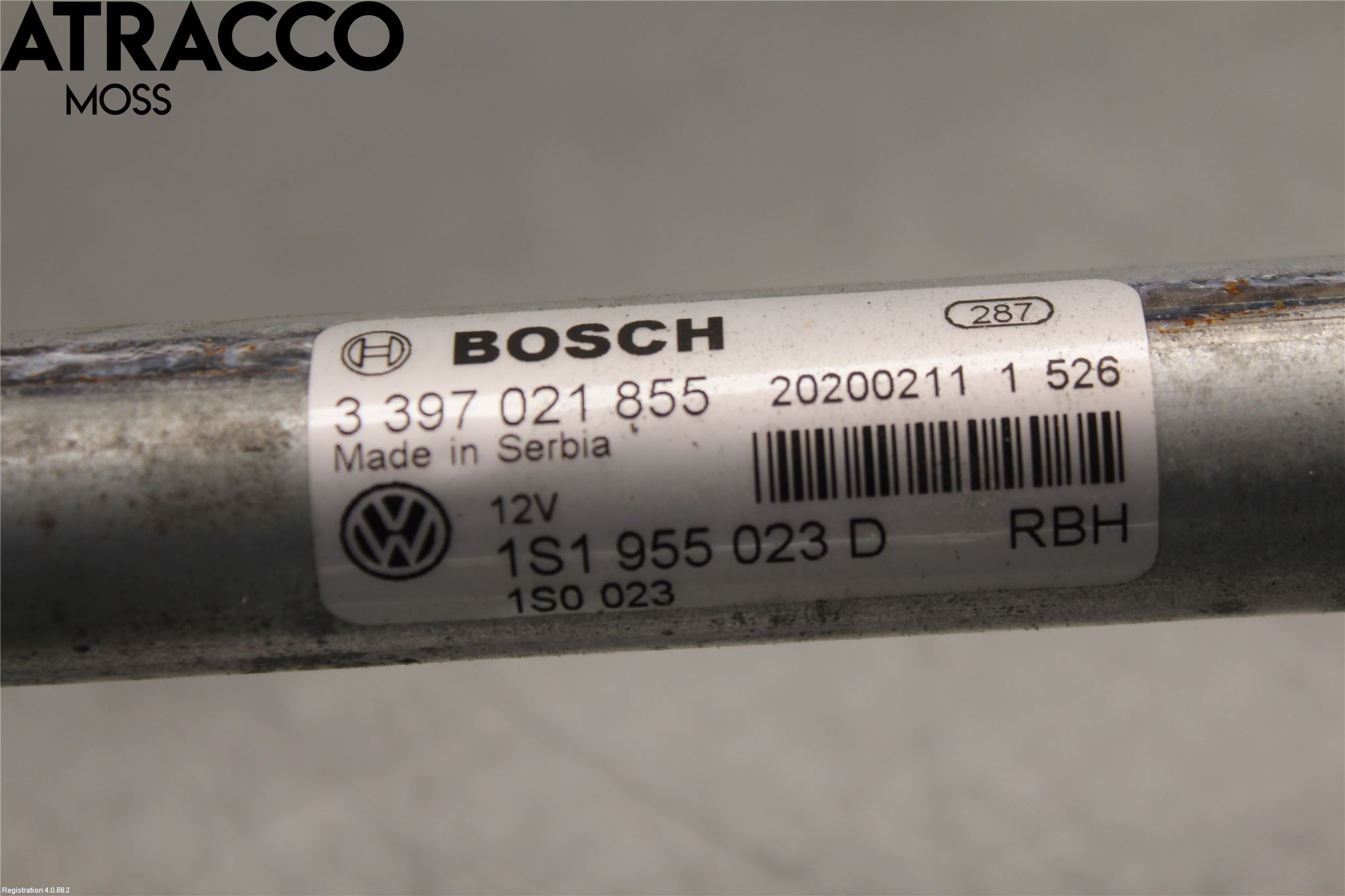 Seat Mii / Mii electric Viskermotor Frontrute