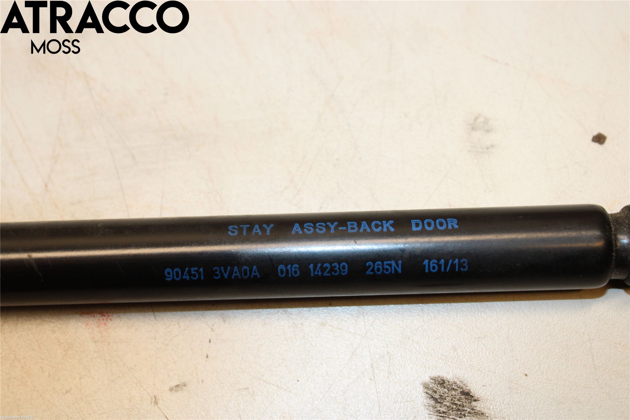 Nissan NOTE E12 14-20 Bakluke Demper-Gassfjær