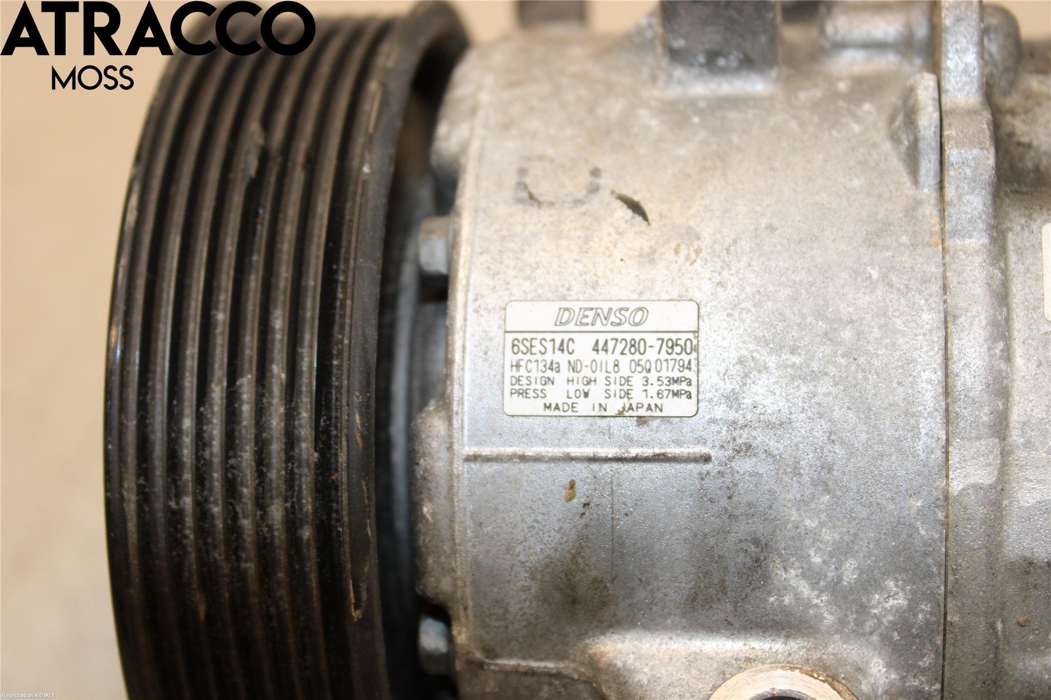 Toyota RAV4 13-18 Varme Ac Kompressor